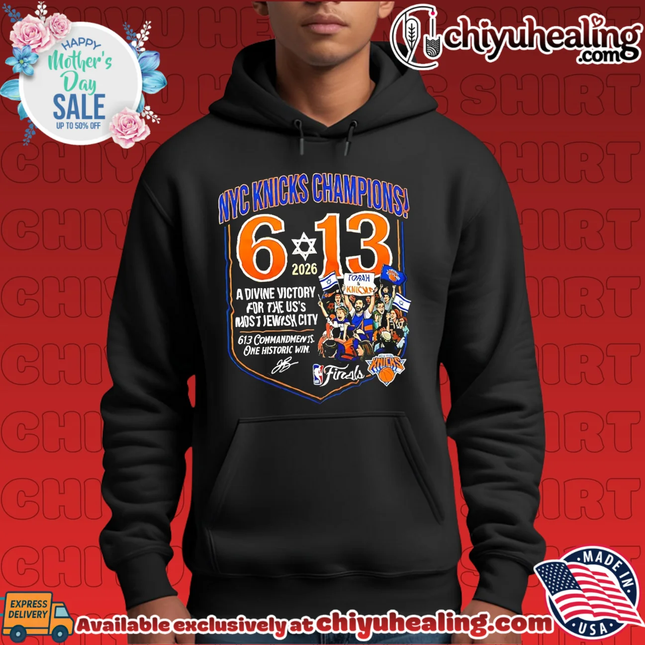 The 613 Miracle NY Knicks 2026 NBA Champions Jewish City signature shirt & hoodie - The Fan Collection The 613 Miracle NY Knicks 2026 NBA Champions Jewish City signature shirt & hoodie - The Fan Collection