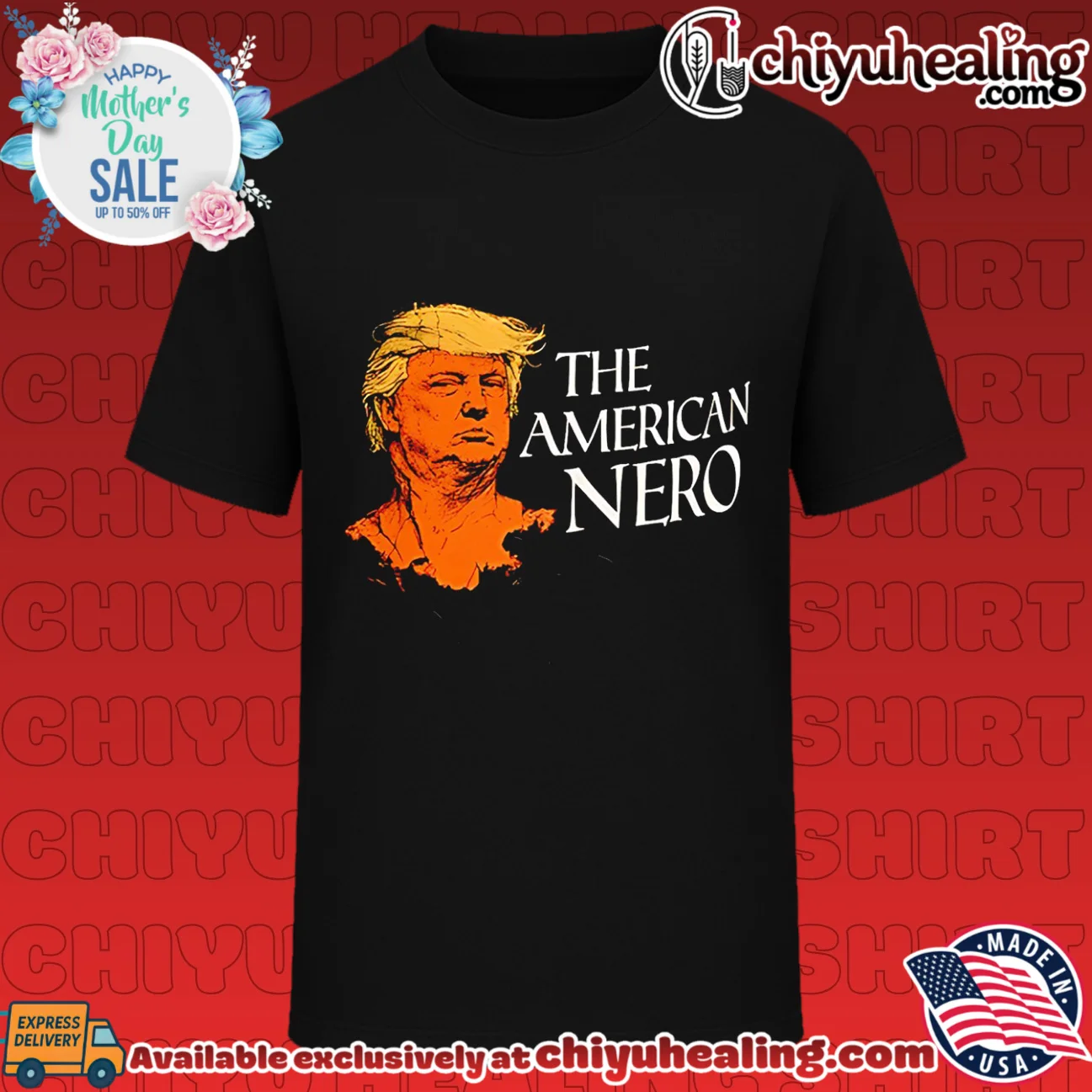 The American Nero Donald Trump portrait