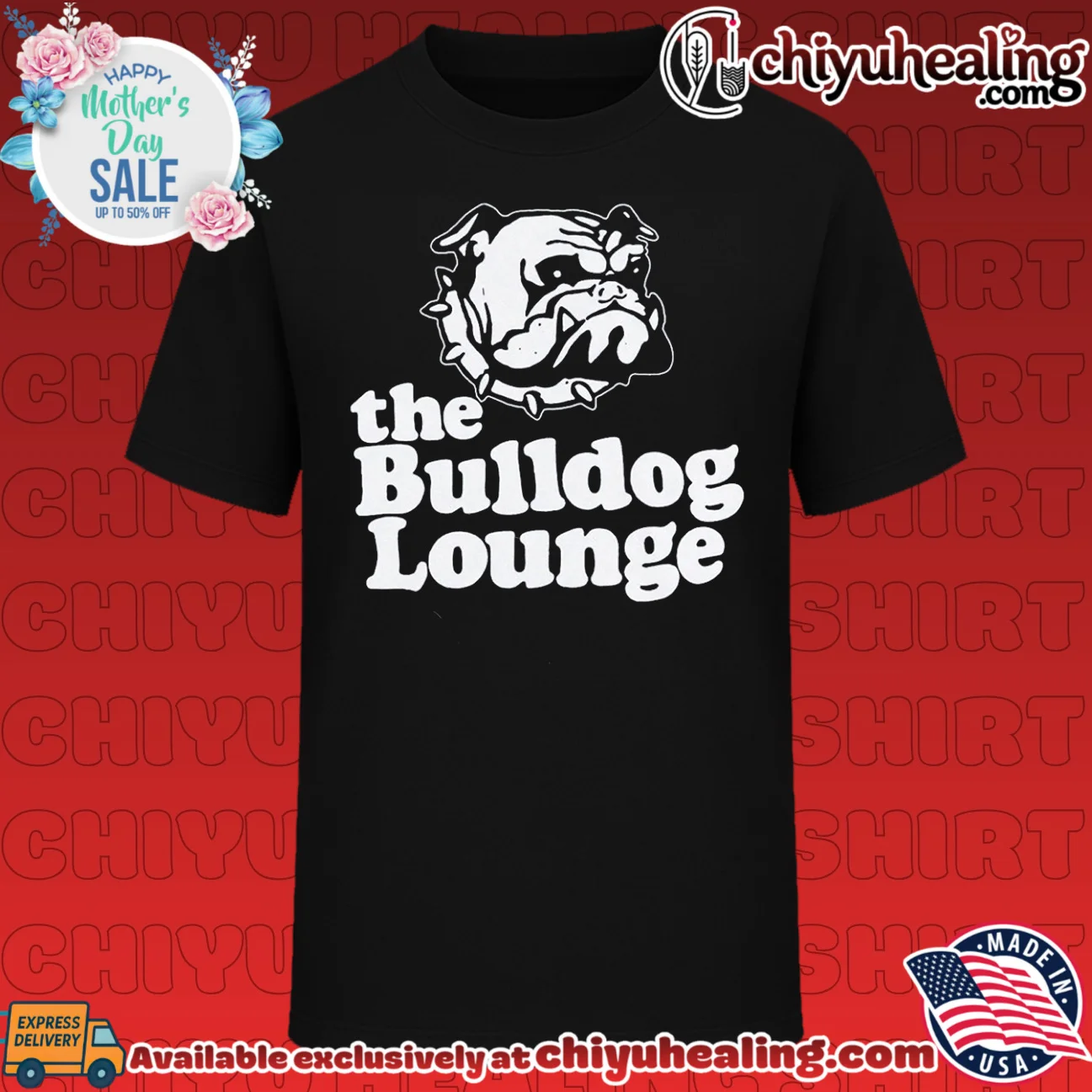 The Bulldog Lounge dog lover bar pub shirt & hoodie