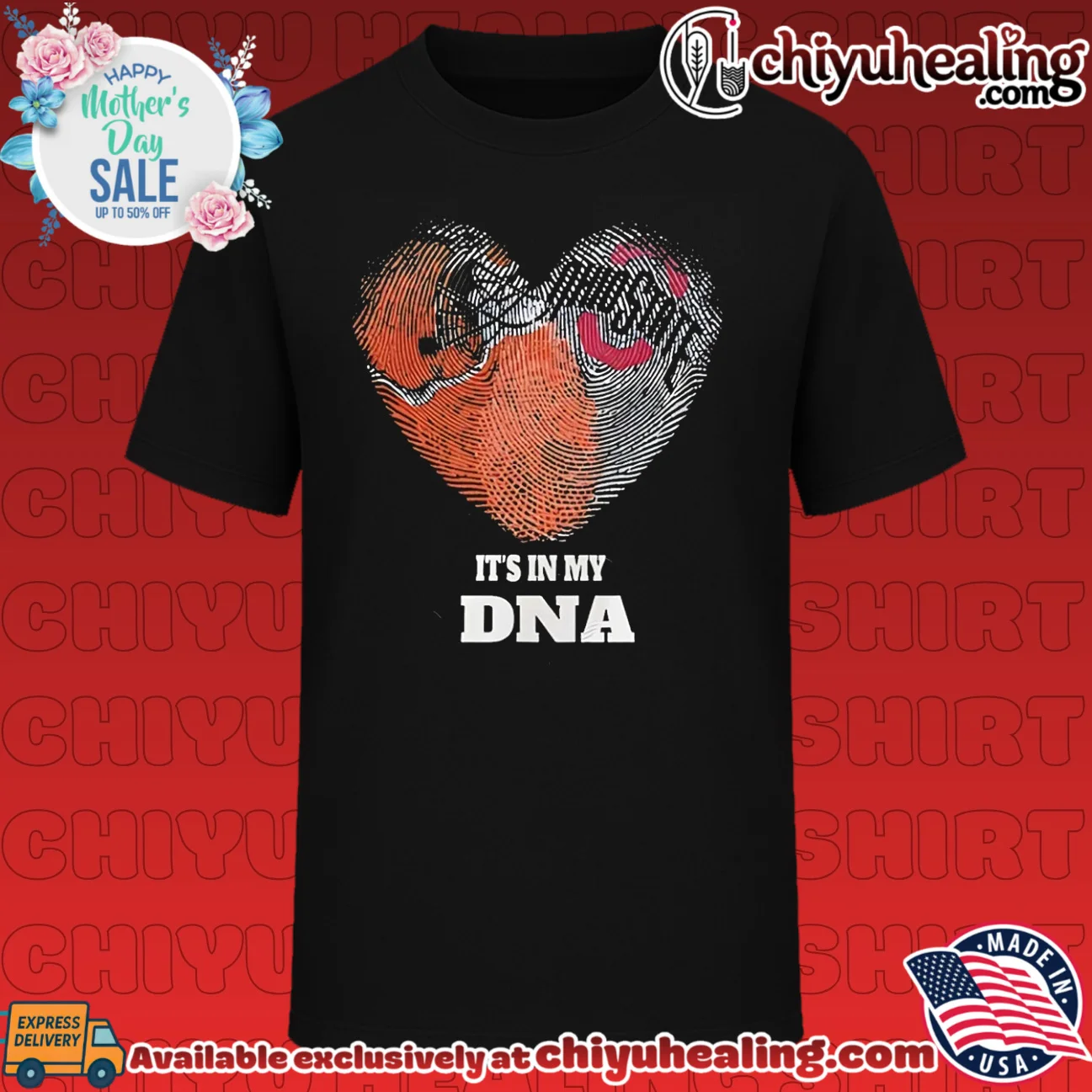The Cleveland Browns and Ohio State Buckeyes it's in my DNA shirt & hoodie