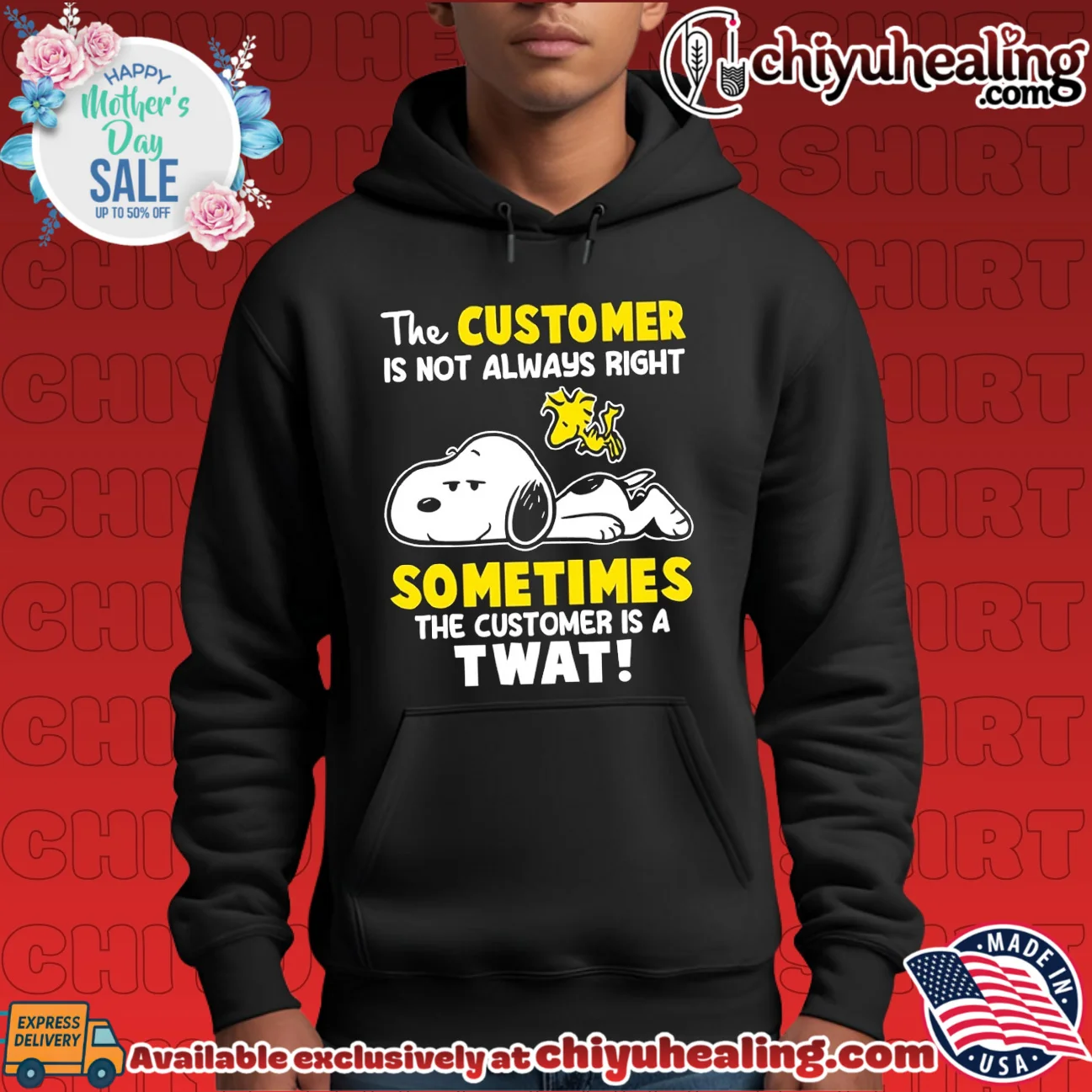 The Customer Is Not Always Right Sometimes the Customer Is a Twat shirt & hoodie The Customer Is Not Always Right Sometimes the Customer Is a Twat shirt & hoodie