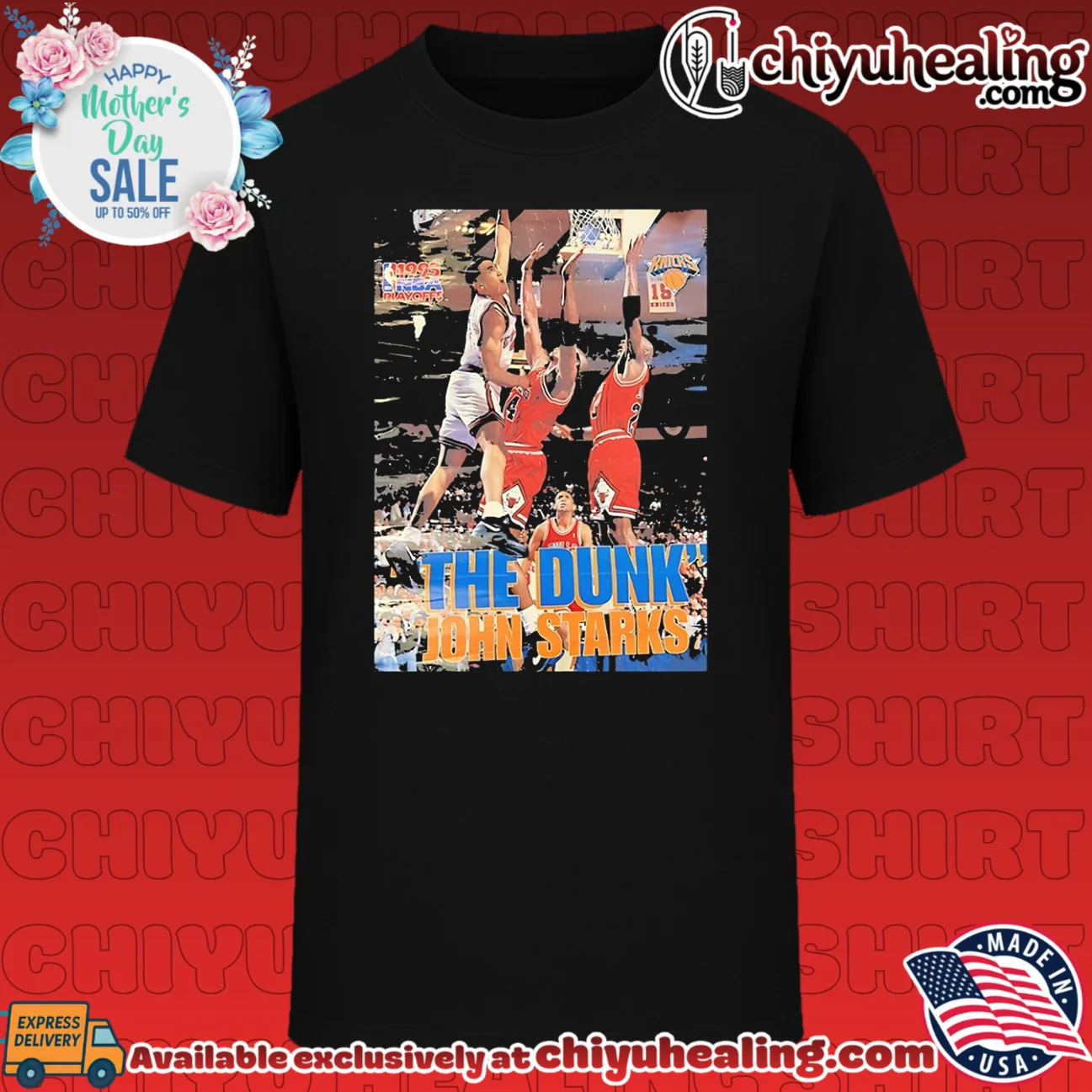 The Dunk 1993 John Starks Micharl Jordan and Horace Grant