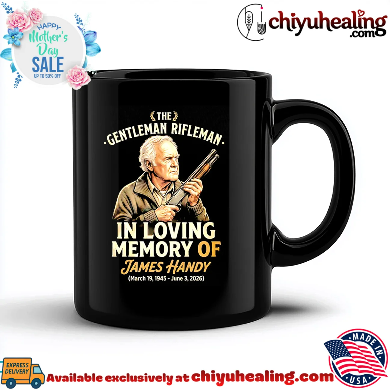 The Gentleman Rifleman in loving memory of James Handy 1945 2026 timeless shirt & hoodie | Aesthetic Apparel The Gentleman Rifleman in loving memory of James Handy 1945 2026