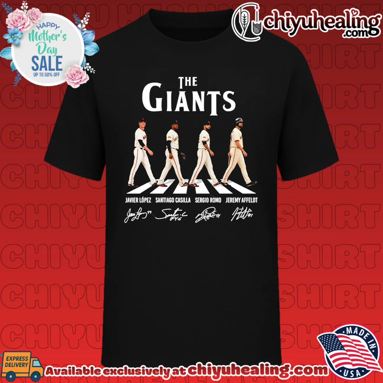 The Giants - Javier López Santiago Casilla Sergio Romo and Jeremy Affeldt shirt & hoodie