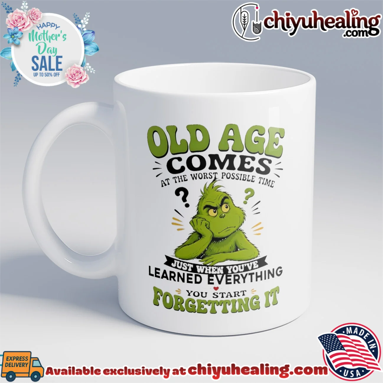 The Grinch Old Age Comes at the Worst Possible Time shirt & hoodie The Grinch Old Age Comes at the Worst Possible Time shirt & hoodie