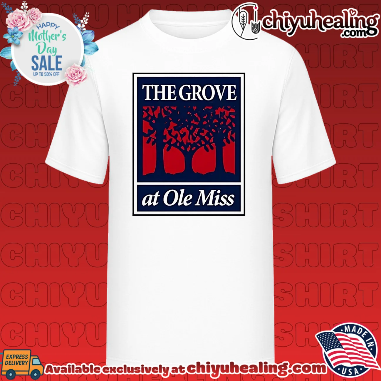 The grove at Ole Miss poster shirt