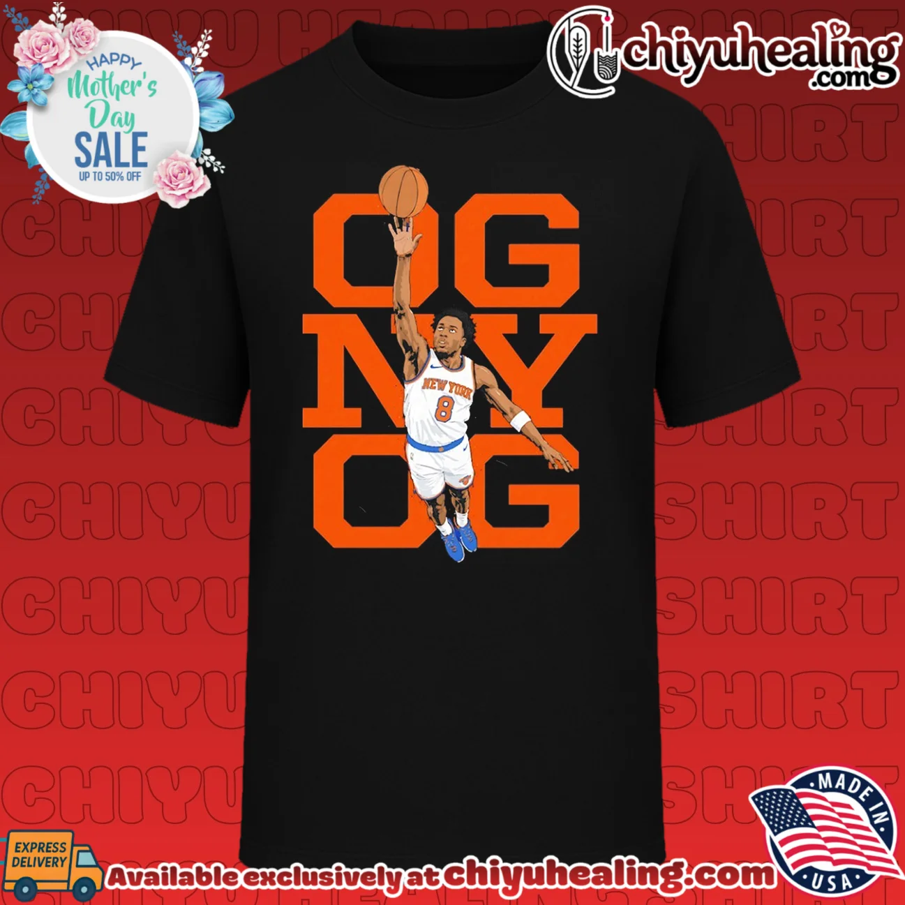 The Hand of OG Anunoby New York Knicks OG NY OG