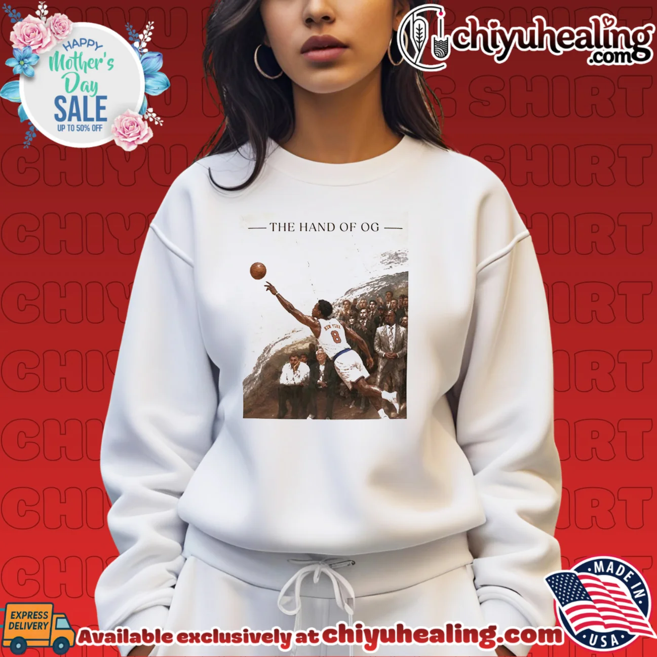 The Hand of OG NY Knicks NBA Champions 2026 iconic shirt & hoodie - Perfect Fan Gift The Hand of OG NY Knicks NBA Champions 2026