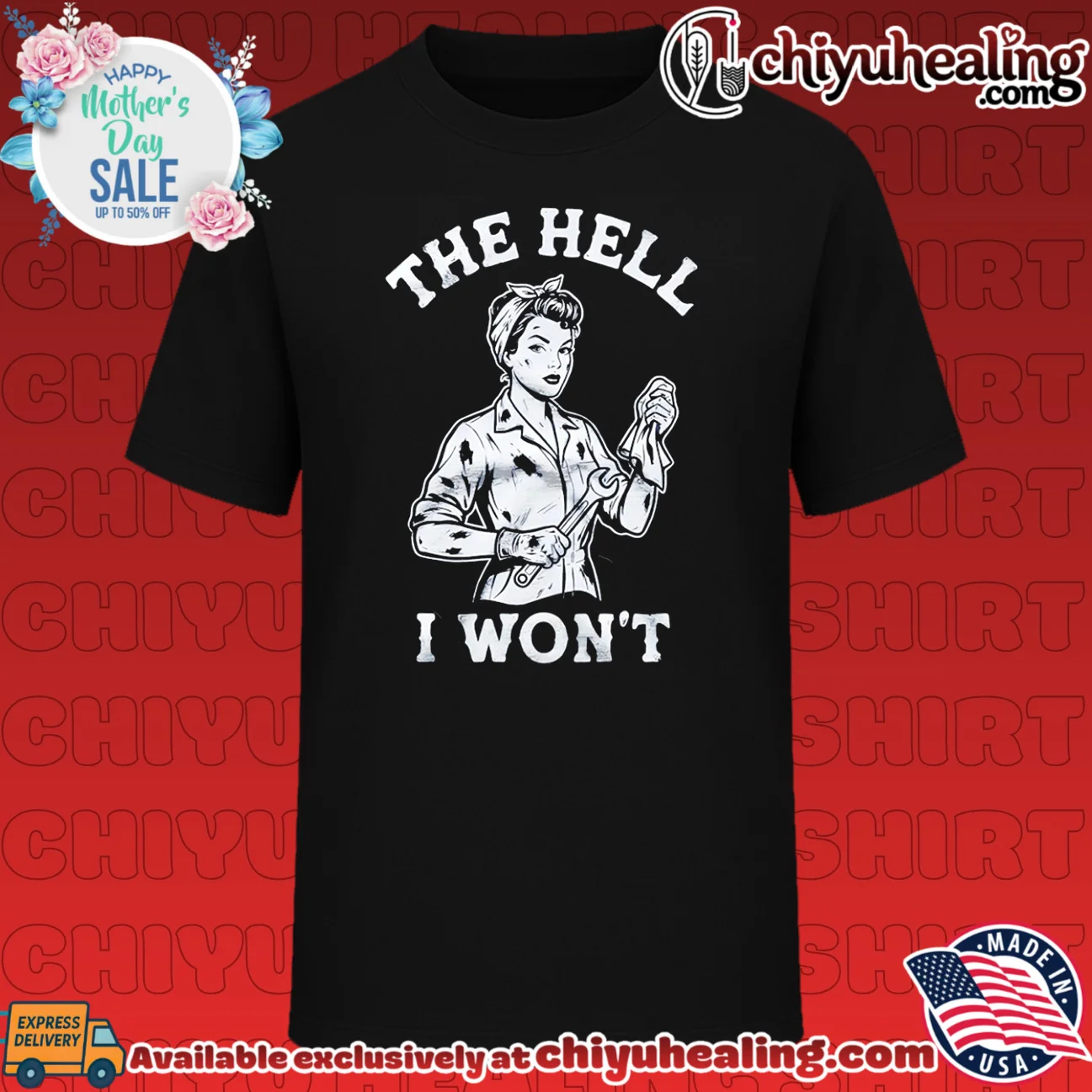 The hell I won't vintage
