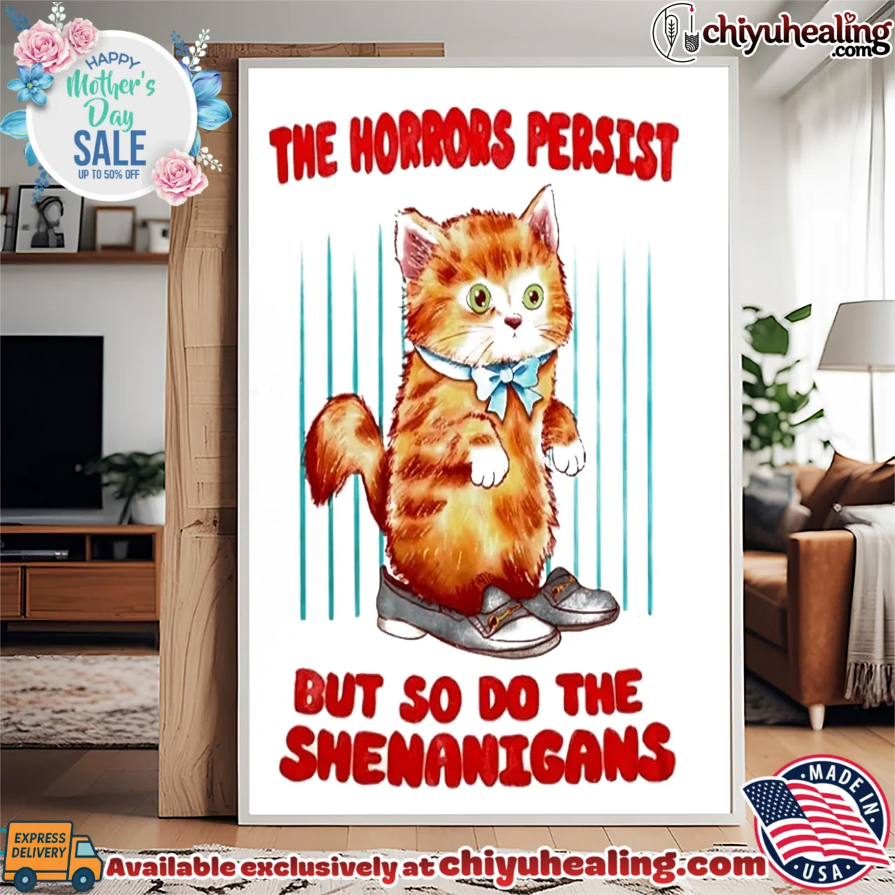 The horrors persist but so do the shenanigans Cat iconic shirt & hoodie - Ultimate Gift Edition The horrors persist but so do the shenanigans Cat