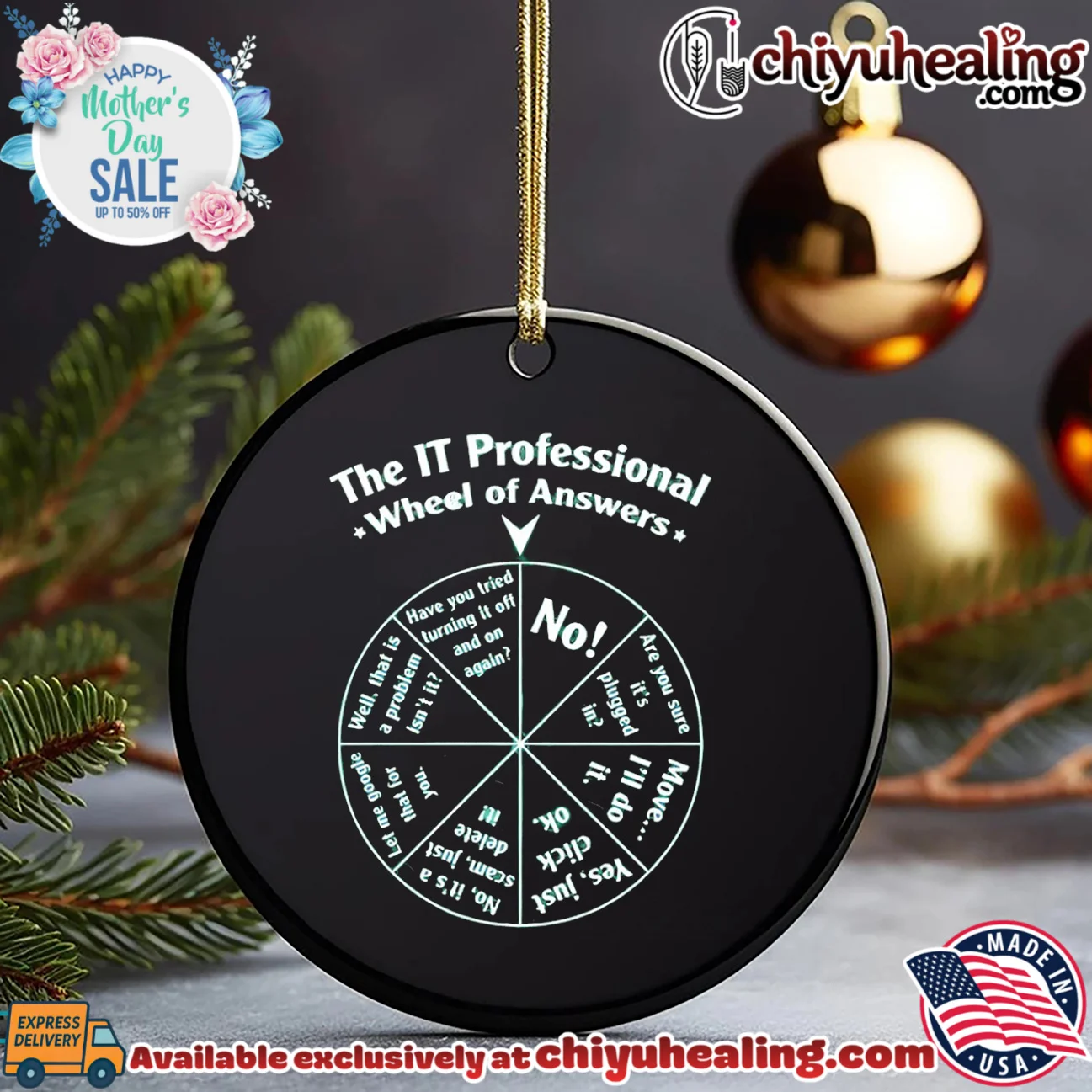 The IT Professional Wheel of Answers funny epic shirt & hoodie | 2026 Edition Drop The IT Professional Wheel of Answers funny