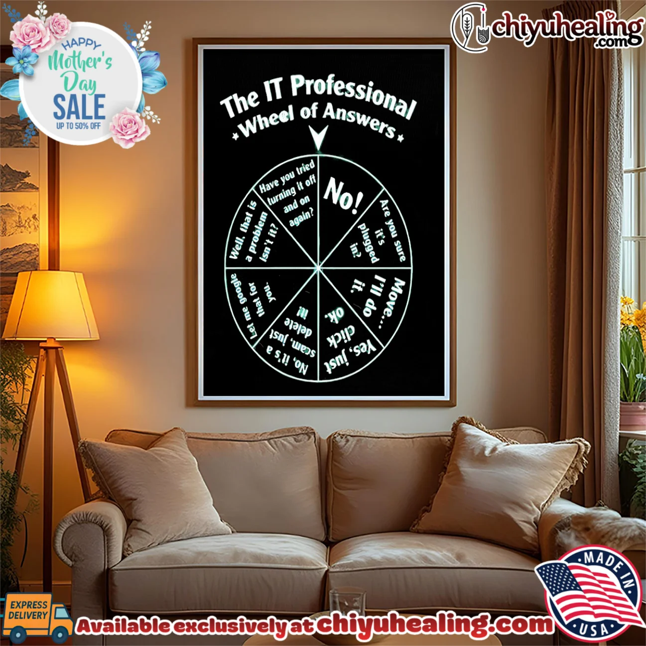 The IT Professional Wheel of Answers funny epic shirt & hoodie | 2026 Edition Drop The IT Professional Wheel of Answers funny