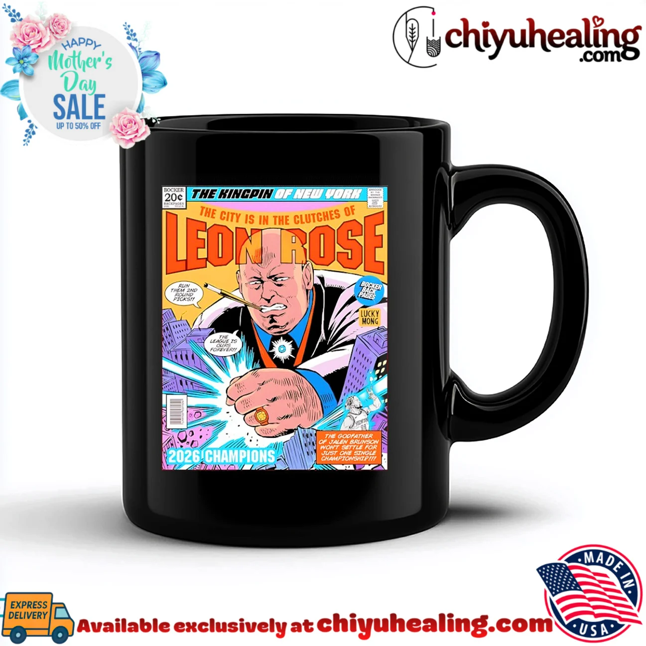 The Kingpin of New York the city is in the clutches of Leon Rose comic style shirt & hoodie The Kingpin of New York the city is in the clutches of Leon Rose comic style shirt & hoodie