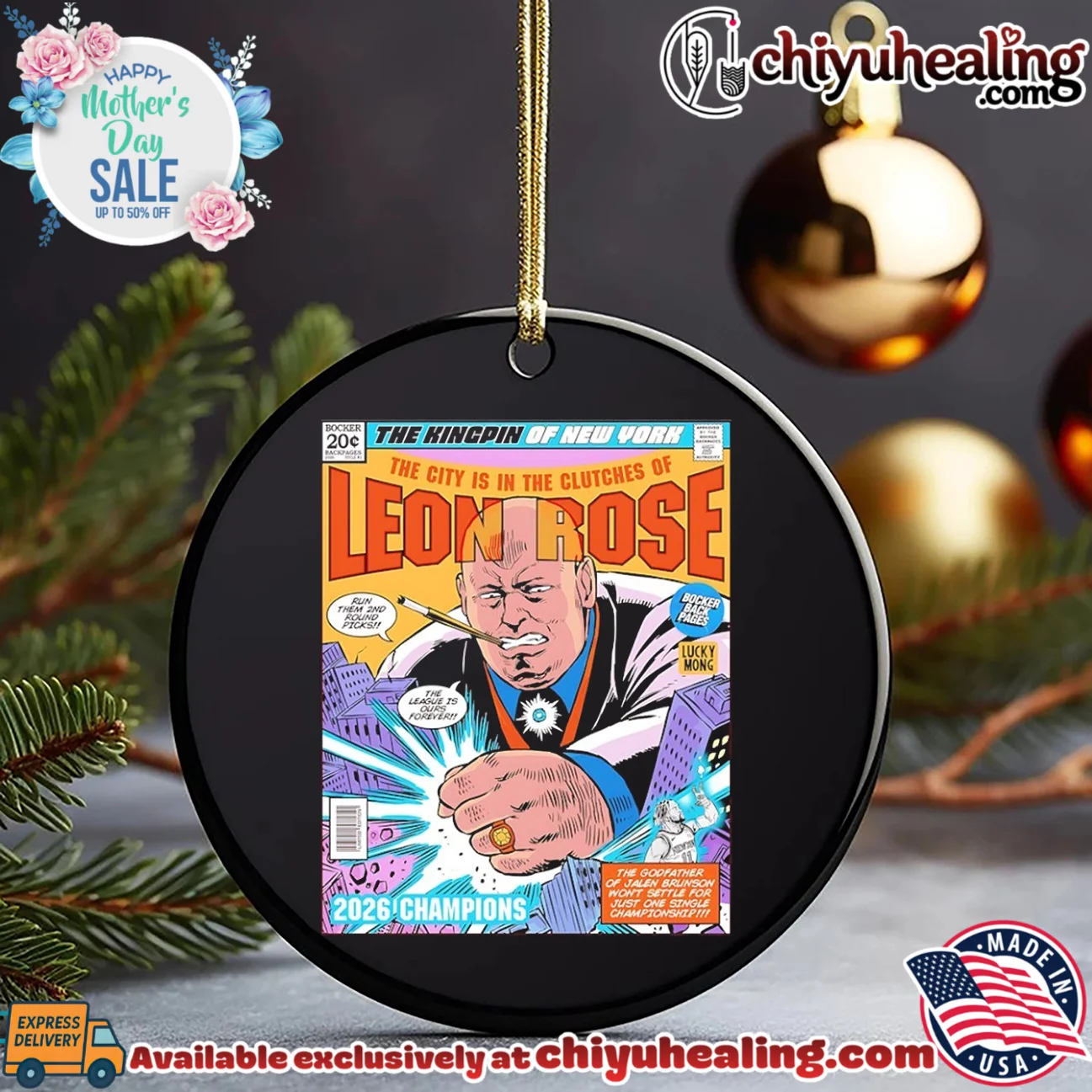 The Kingpin of New York the city is in the clutches of Leon Rose comic style shirt & hoodie The Kingpin of New York the city is in the clutches of Leon Rose comic style shirt & hoodie