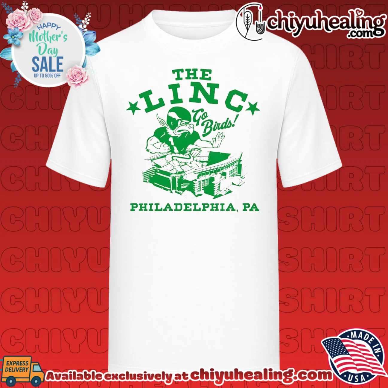 The Linc Philadelphia Eagles Go Birds Lincoln Financial Field shirt & hoodie