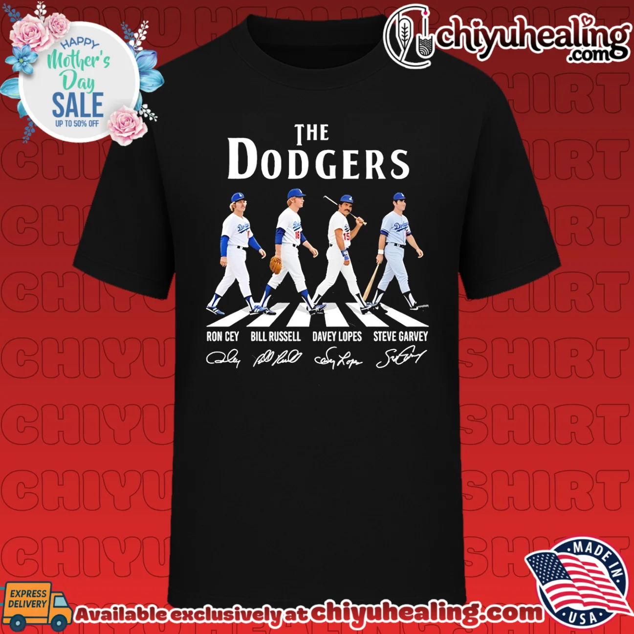 The Los Angeles Dodgers Abbey Road signature