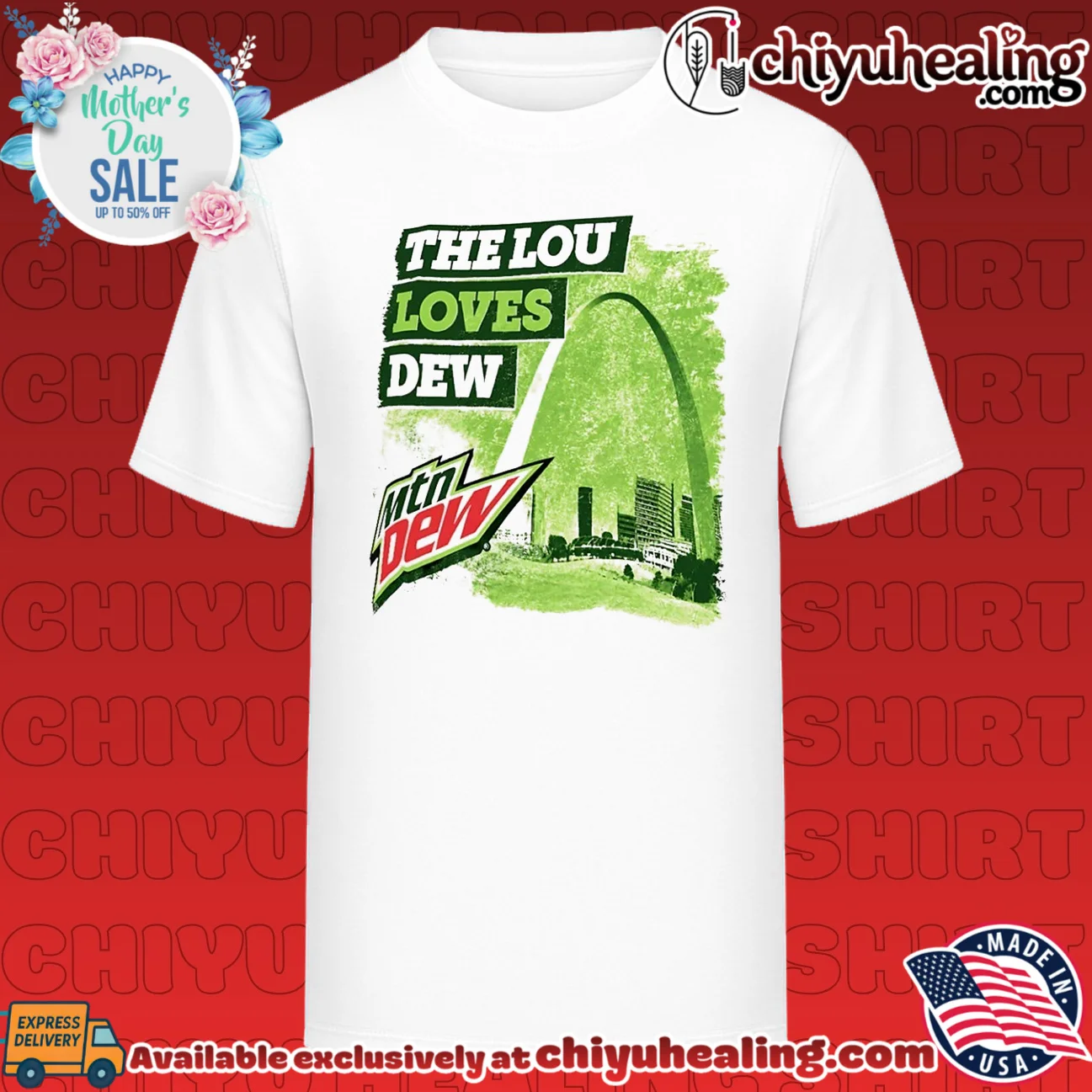 The Lou Loves Mtn Dew St Louis Gateway Arch