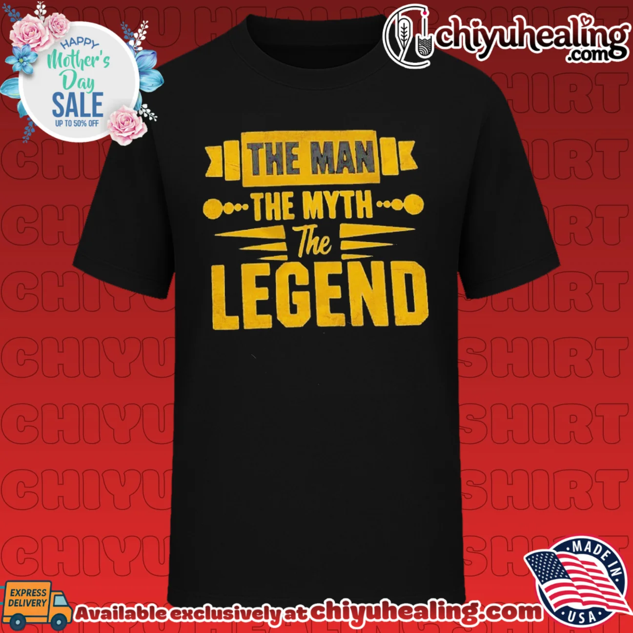 The Man The Myth The Legend inspirational shirt & hoodie