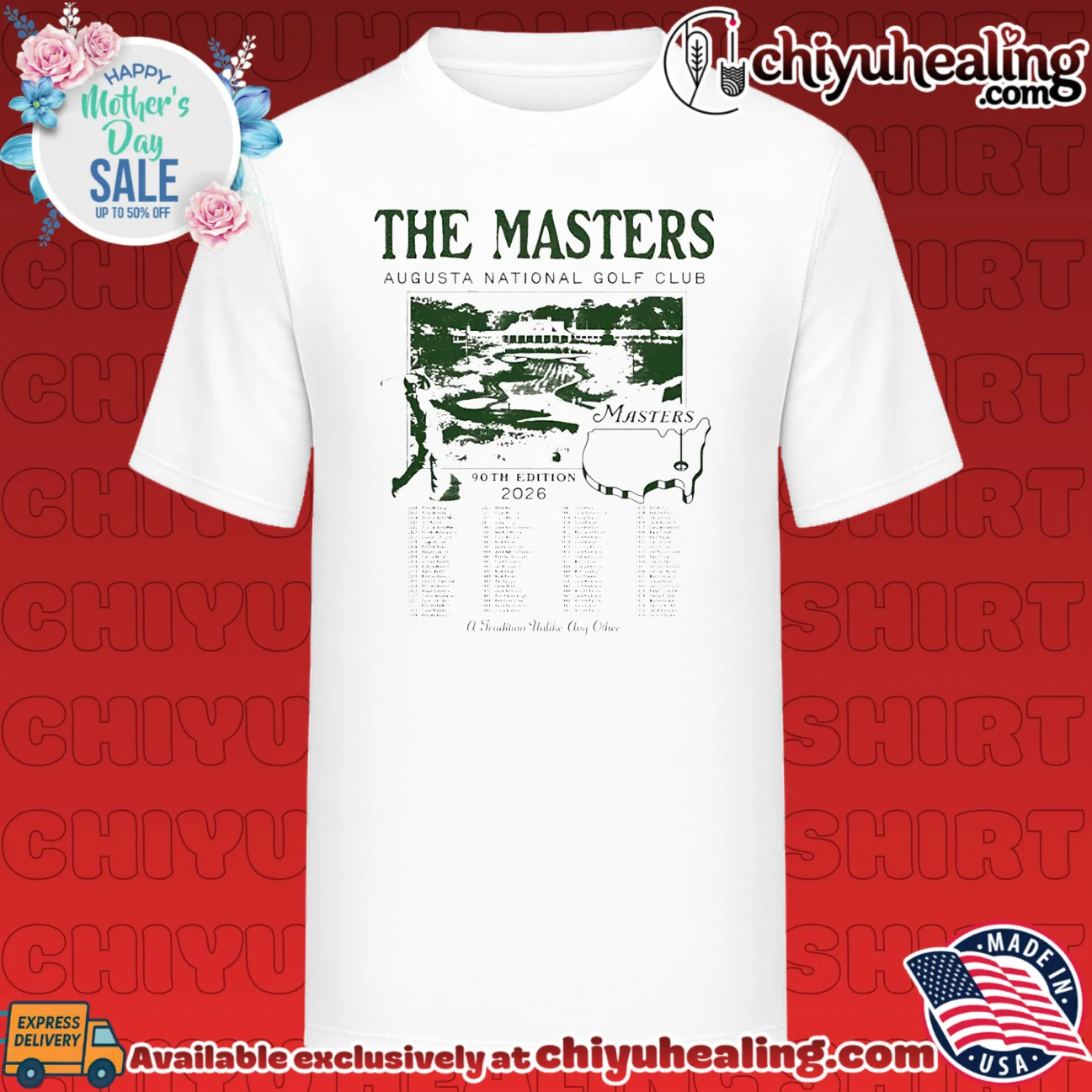 The masters Augusta National golf club vintage