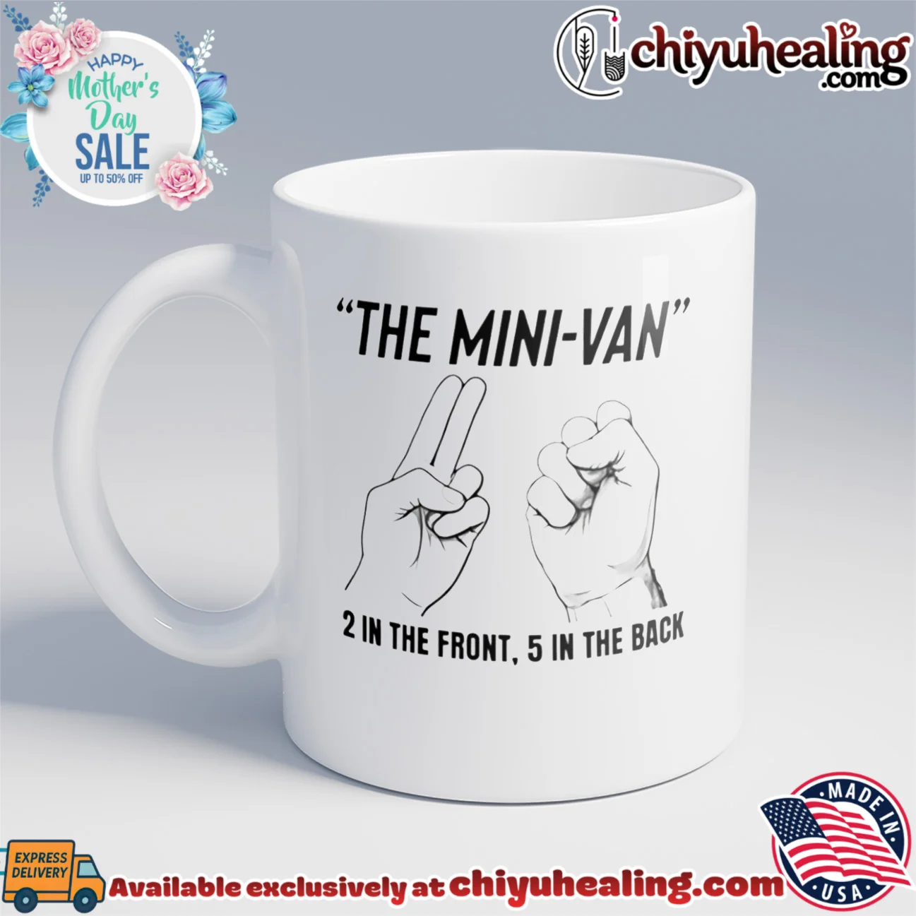 The Mini Van 2 In The Front 5 In The Back retro shirt & hoodie - Perfect Fan Gift The Mini Van 2 In The Front 5 In The Back