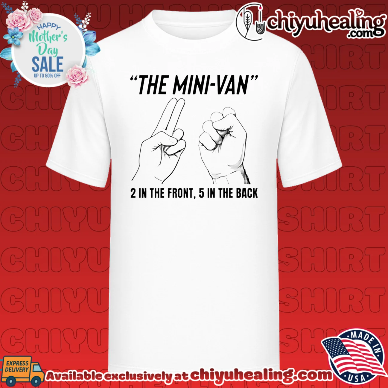 The Mini Van 2 In The Front 5 In The Back