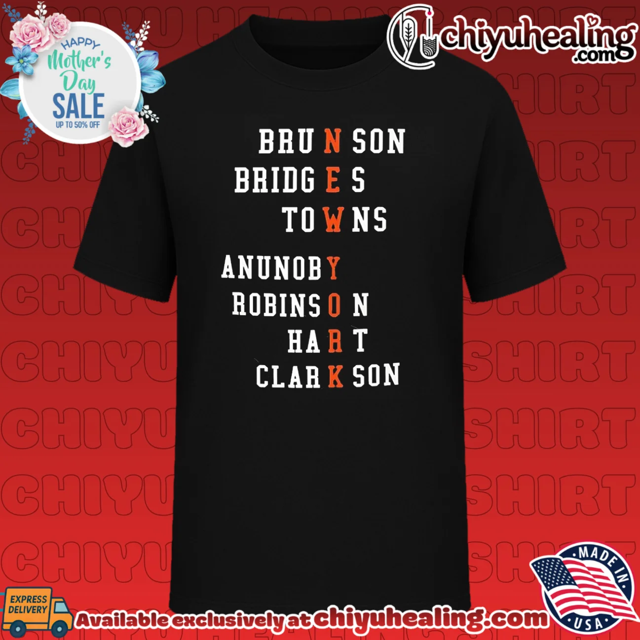 The New York Core Brunson Bridgers Towns player name