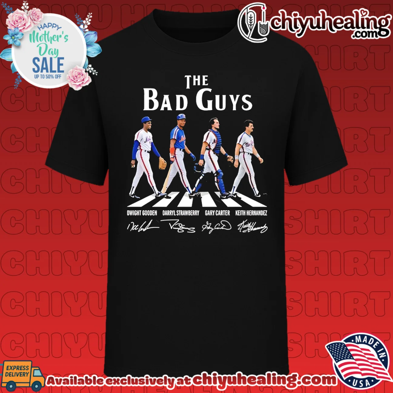 The New York Mets the Bad Guys Abbey Road signature