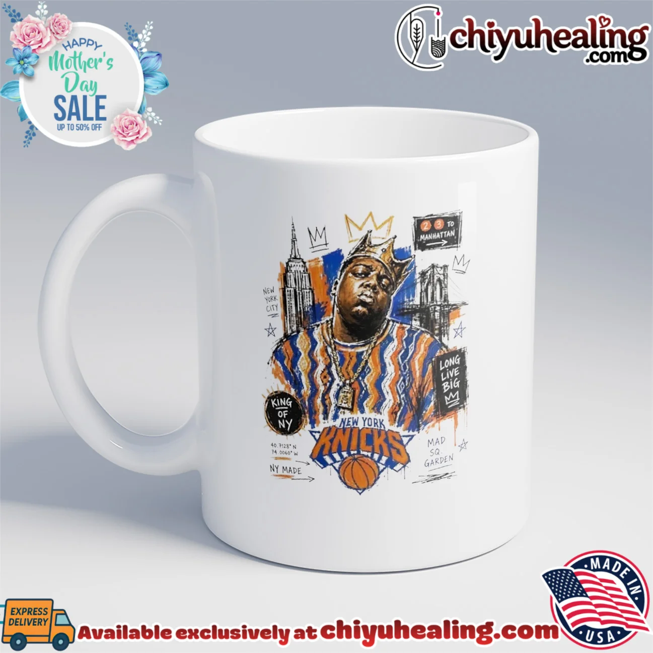 The Notorious BIG New York or Nowhere Knicks 2026 NBA Finals art print prime shirt & hoodie | Exclusive Fan Gear The Notorious BIG New York or Nowhere Knicks 2026 NBA Finals art print