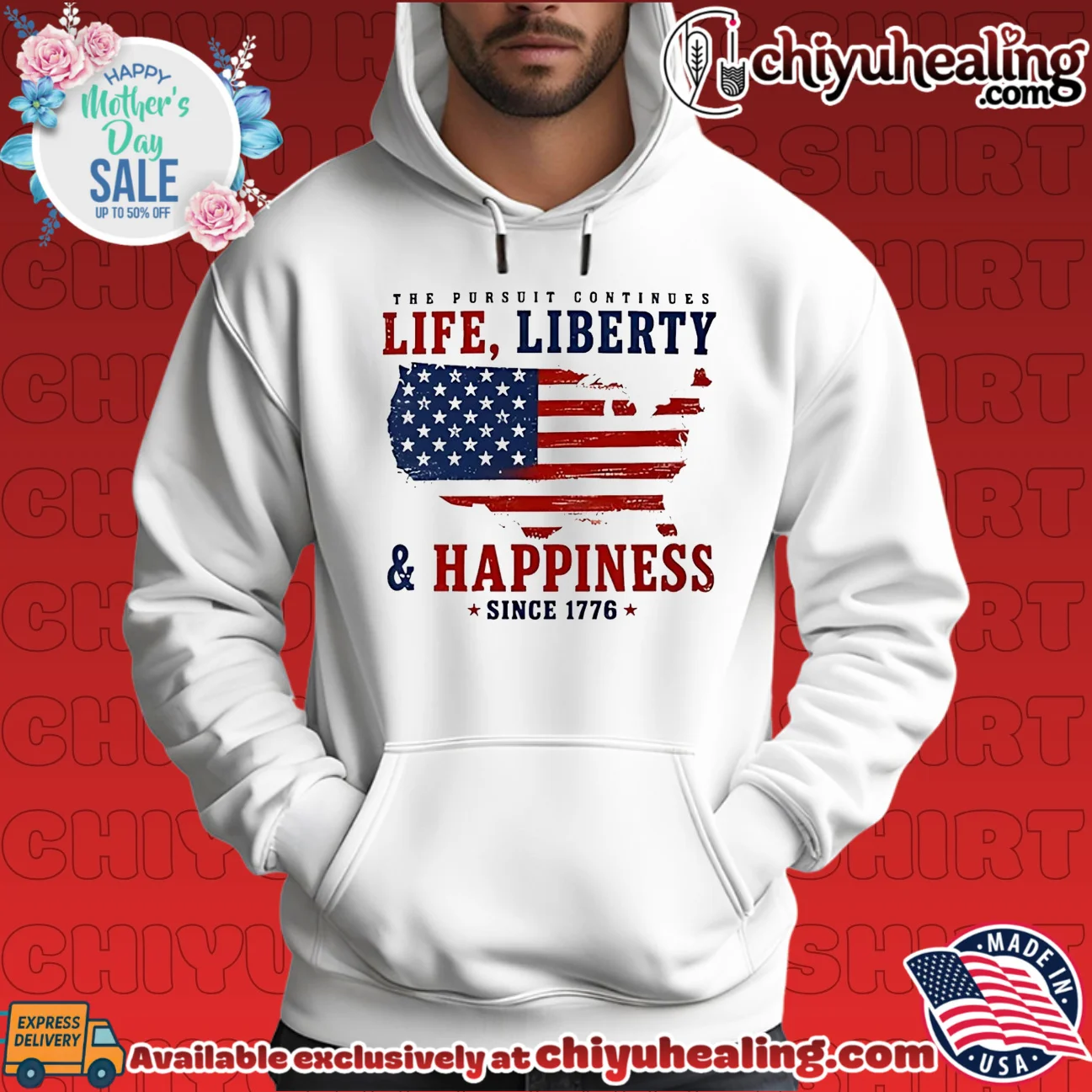 The pursuit continues life liberty and happiness since 1776 America flag masterpiece shirt & hoodie - Premium Streetwear The pursuit continues life liberty and happiness since 1776 America flag masterpiece shirt & hoodie - Premium Streetwear