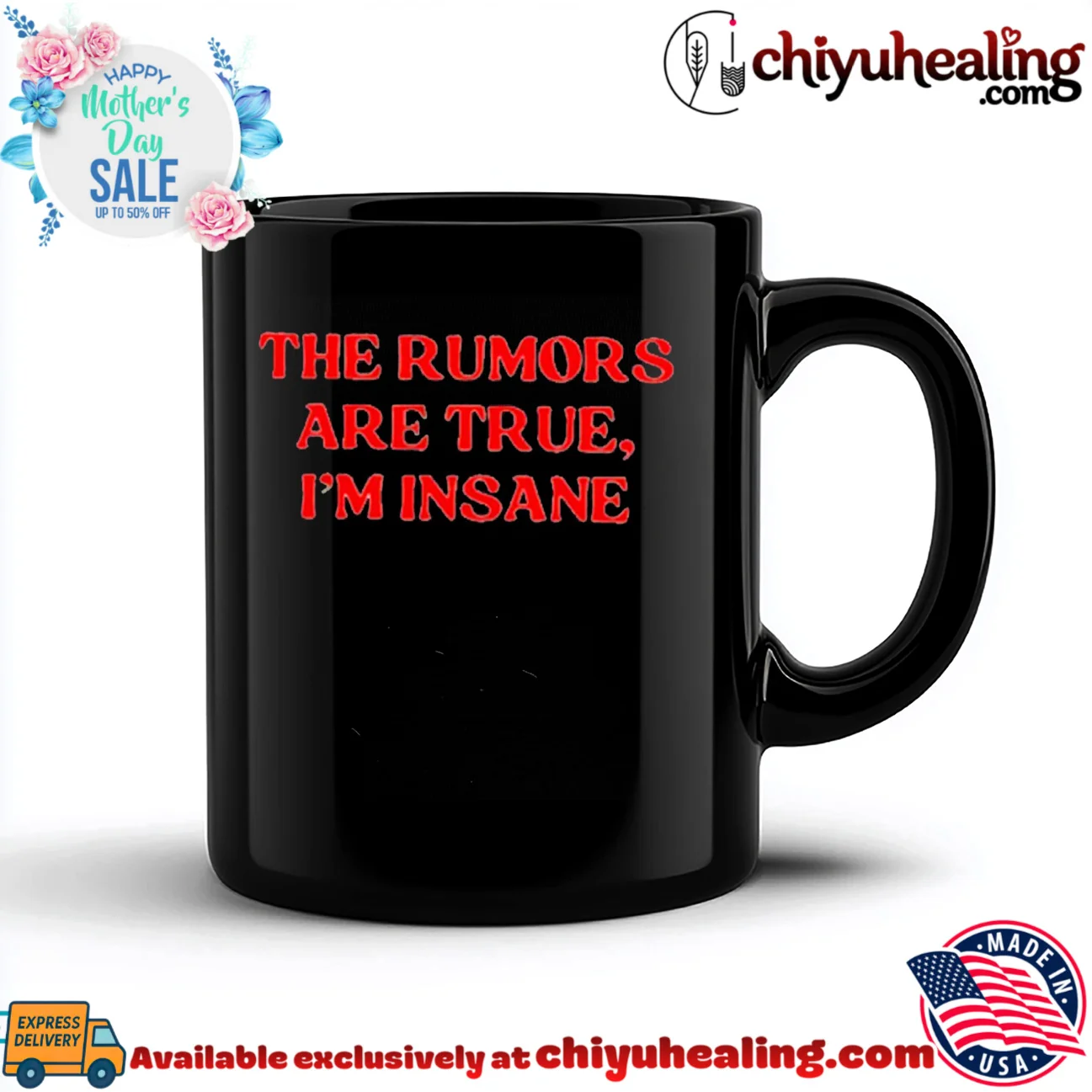 The Rumors Are True I'm Insane timeless shirt & hoodie | Iconic Look The Rumors Are True I'm Insane
