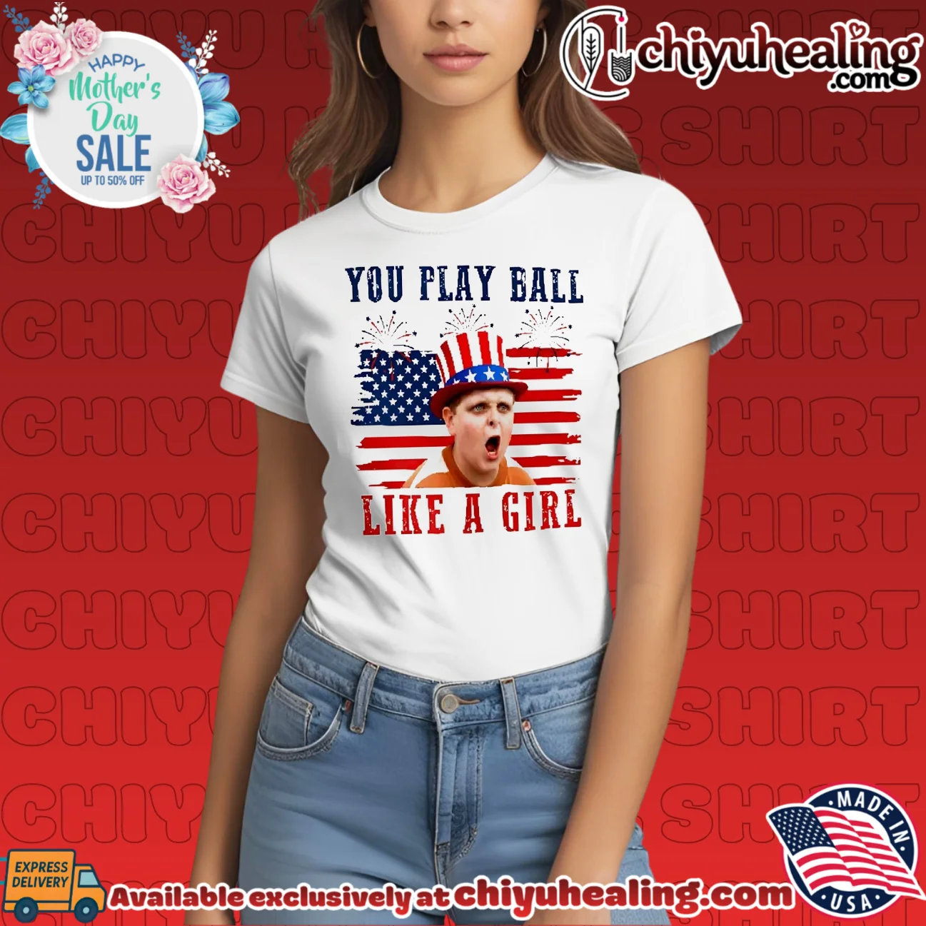 The Sandlot You Play Ball Like A Girl 4th Of July shirt & hoodie The Sandlot You Play Ball Like A Girl 4th Of July shirt & hoodie