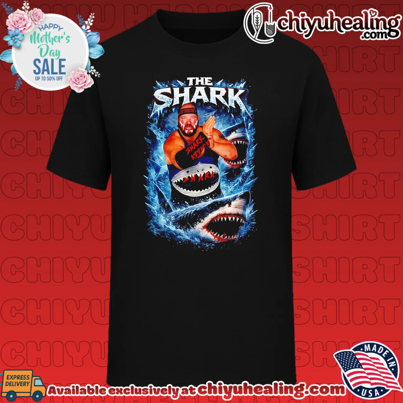 The Shark Pro Wrestling shirt
