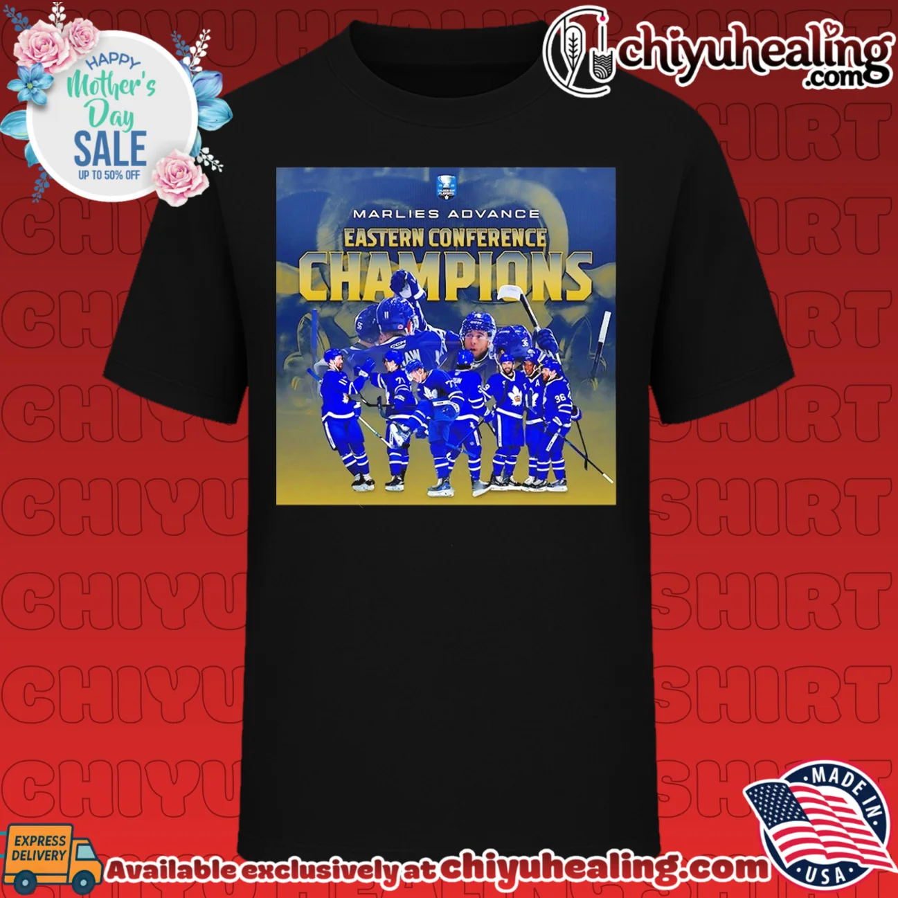 The Toronto Marlies advance Eastern Conference Champions team collage shirt