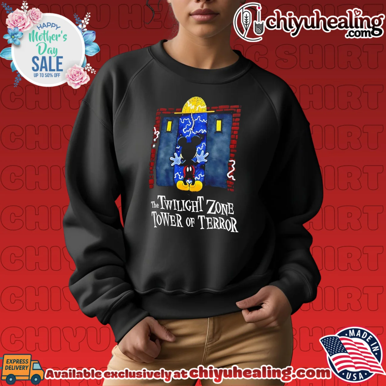 The Twilight Zone Tower Of Terror Mickey Retro Elevator shirt & hoodie The Twilight Zone Tower Of Terror Mickey Retro Elevator shirt & hoodie