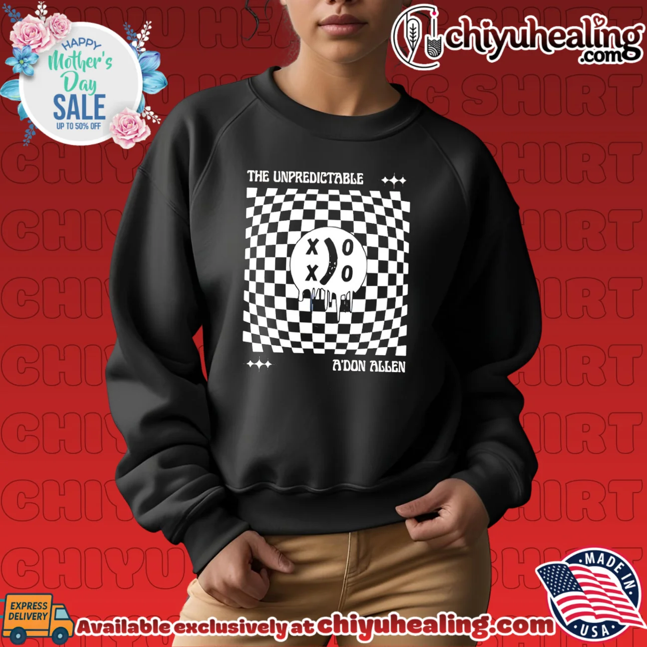 The unpredictable a'don allen shirt & hoodie The unpredictable a'don allen