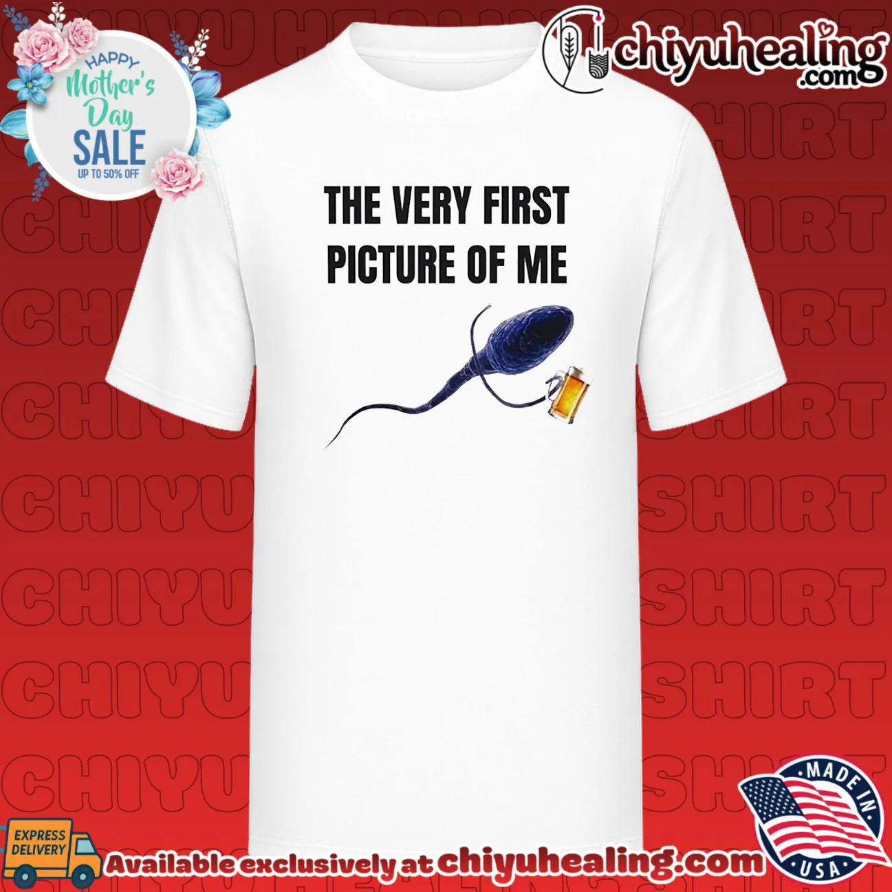 The Very First Picture of Me Sperm with Beer shirt & hoodie