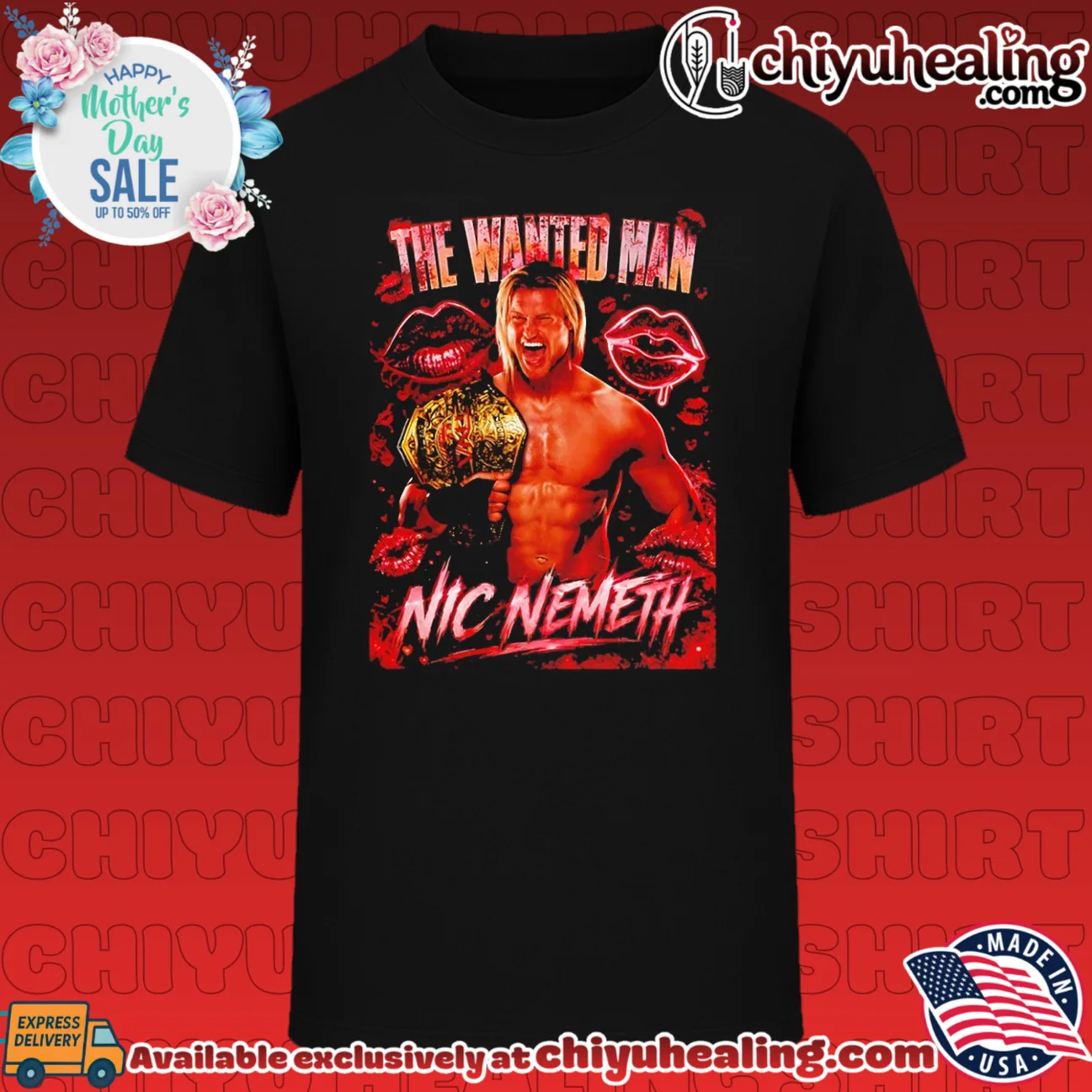 The Wanted Man Nic Nemeth TNA World Champion shirt & hoodie
