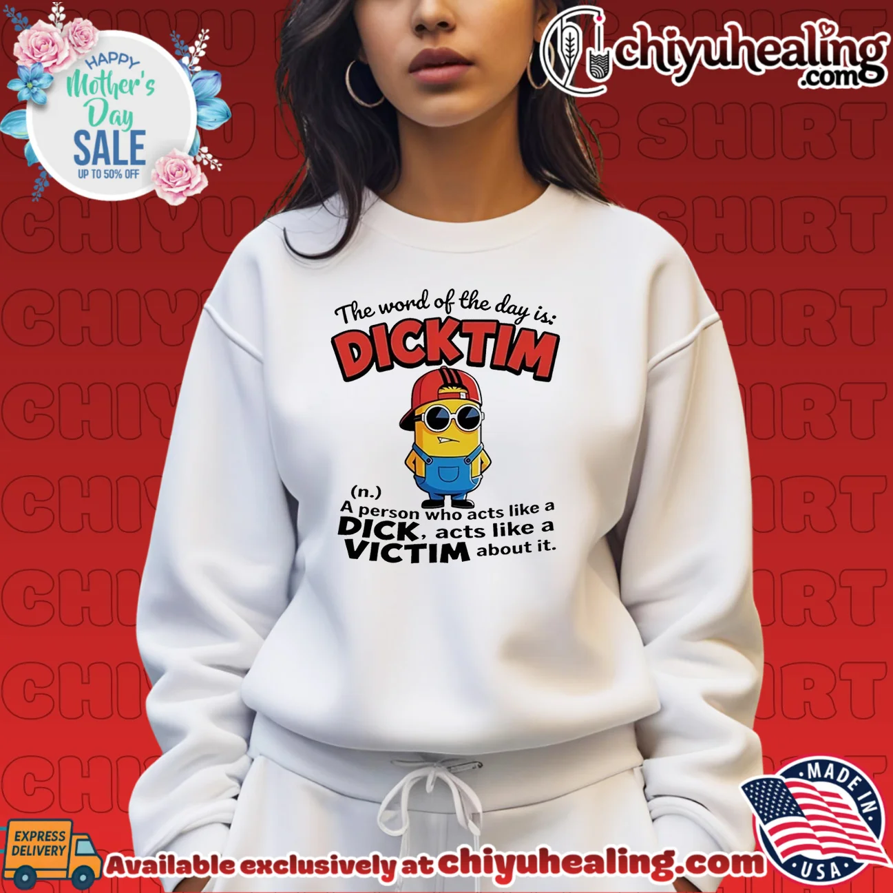 The word of the days dicktim Minion shirt classic shirt & hoodie - Ultimate Gift Edition The word of the days dicktim Minion shirt
