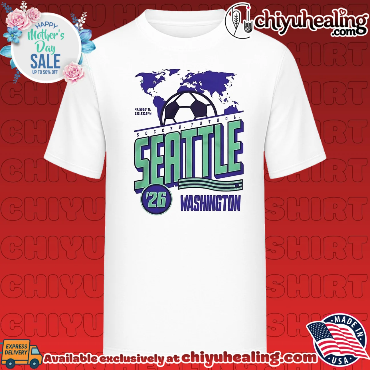 The World's Game in Seattle Washington '26 shirt & hoodie