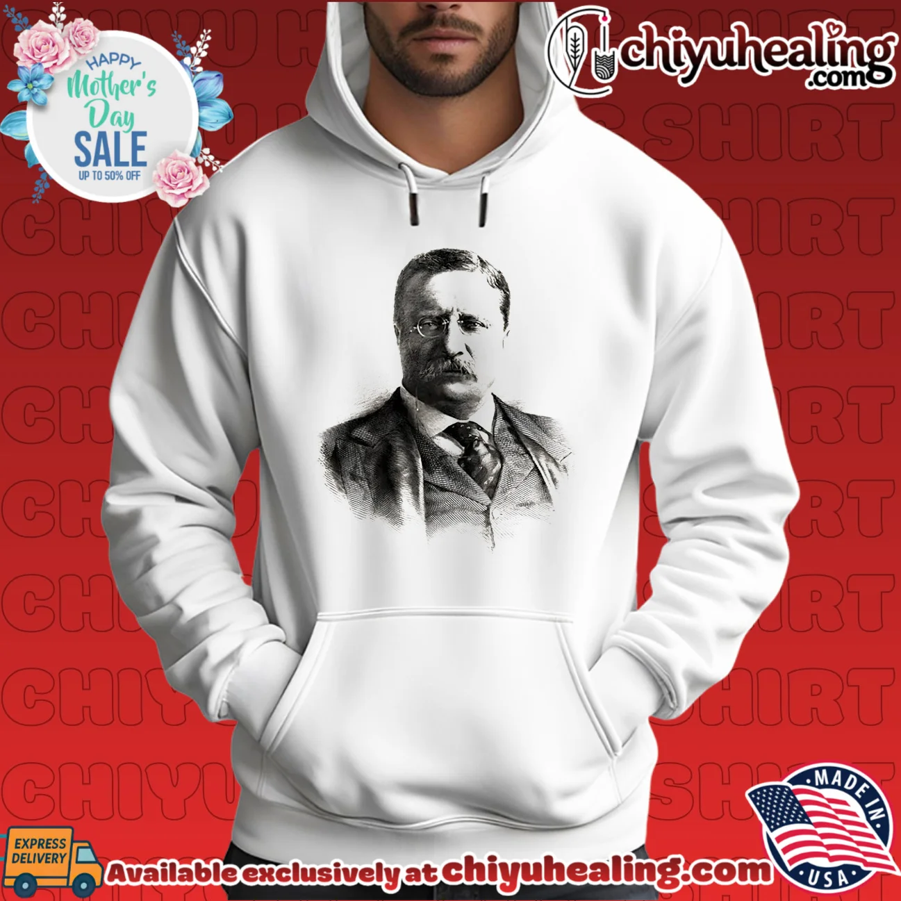 Theodore Roosevelt Bureau of Engraving Portrait essential shirt & hoodie | Aesthetic Apparel Theodore Roosevelt Bureau of Engraving Portrait essential shirt & hoodie | Aesthetic Apparel