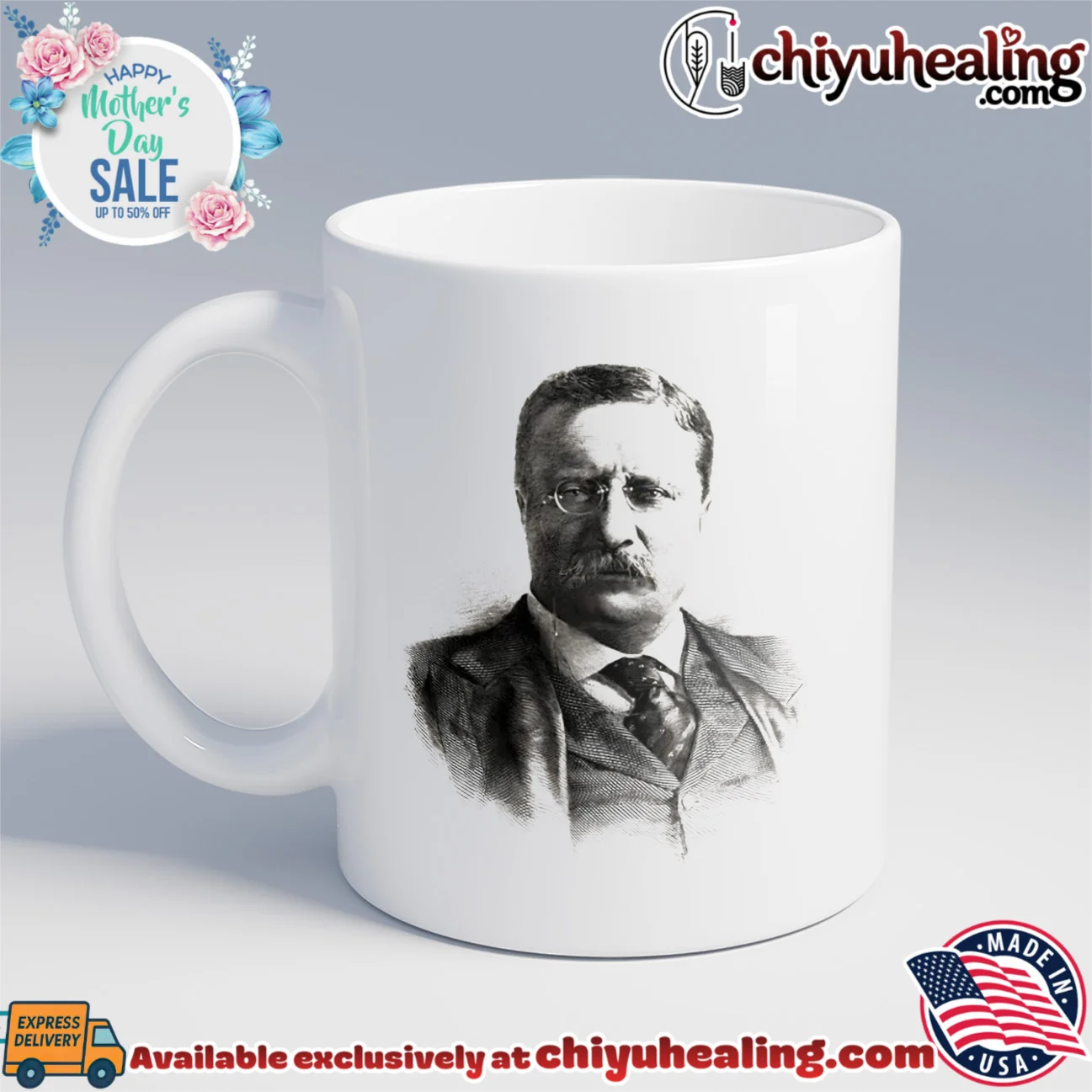 Theodore Roosevelt Bureau of Engraving Portrait essential shirt & hoodie | Aesthetic Apparel Theodore Roosevelt Bureau of Engraving Portrait