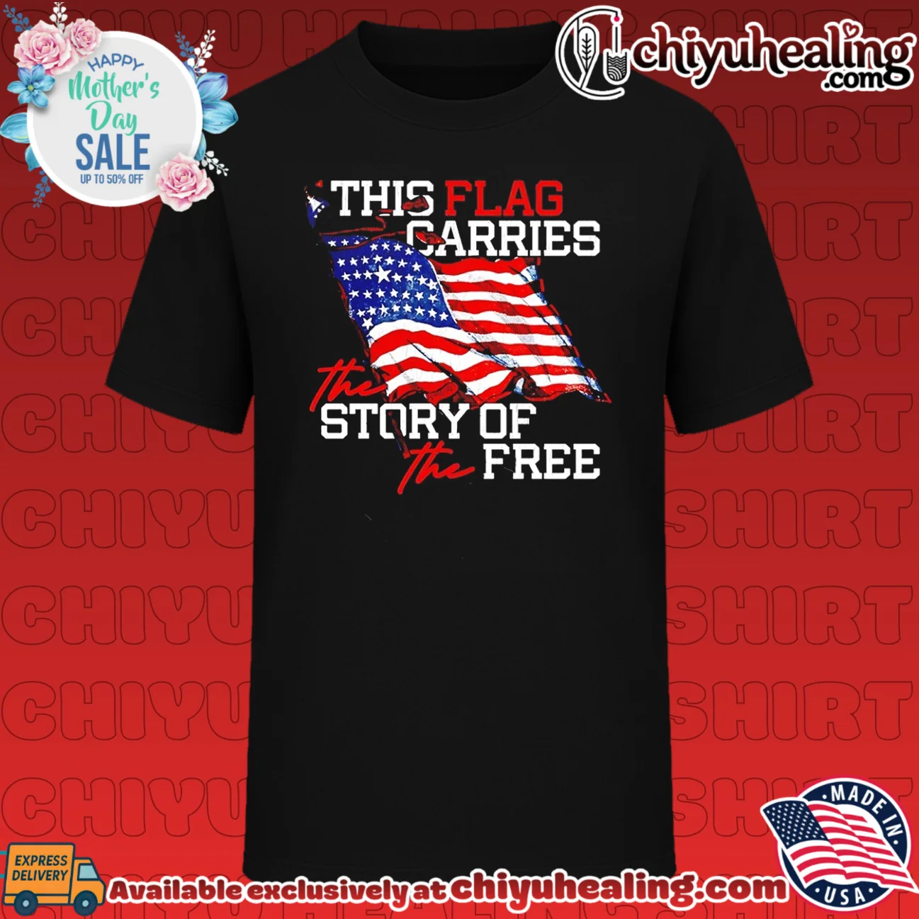 This flag carries the story of the free America 2026
