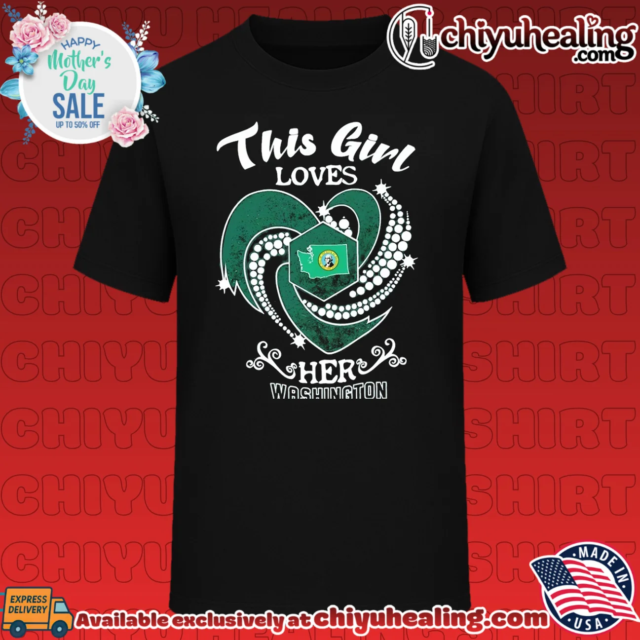 This girl loves her Washington