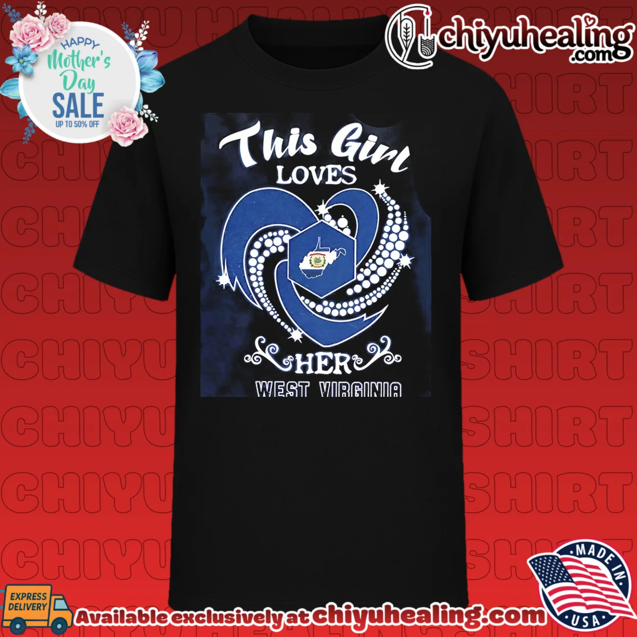 This girl loves her West Virginia
