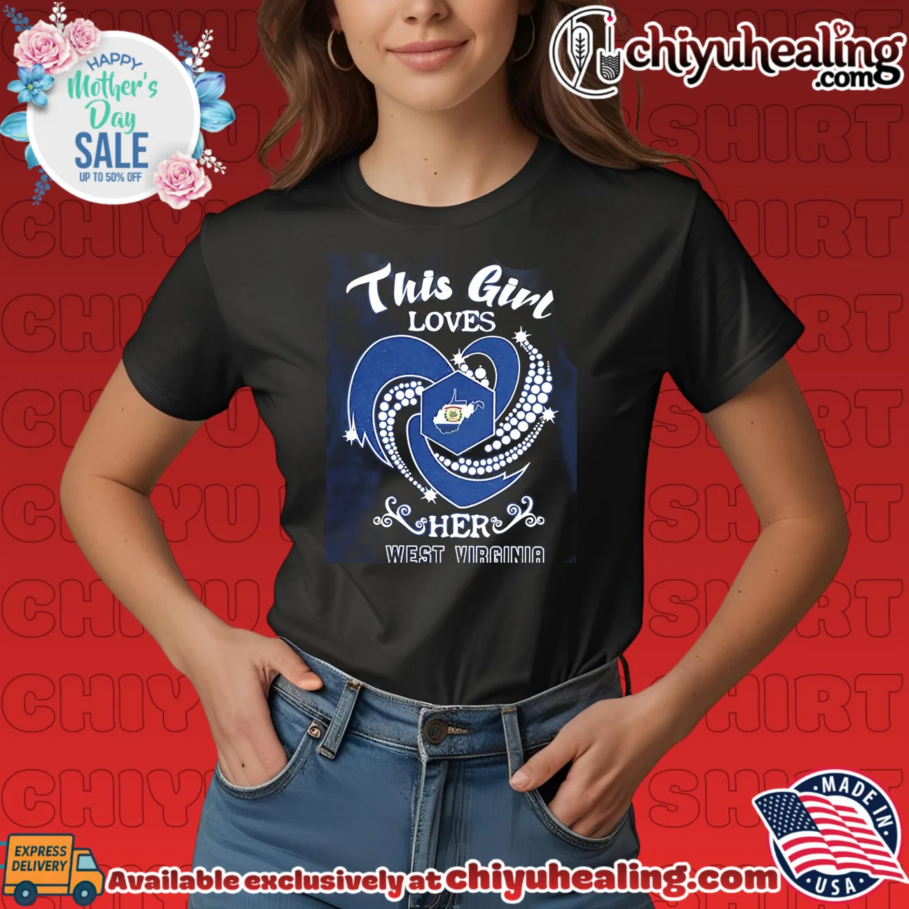 This girl loves her West Virginia vintage shirt & hoodie - Ultimate Gift Edition This girl loves her West Virginia