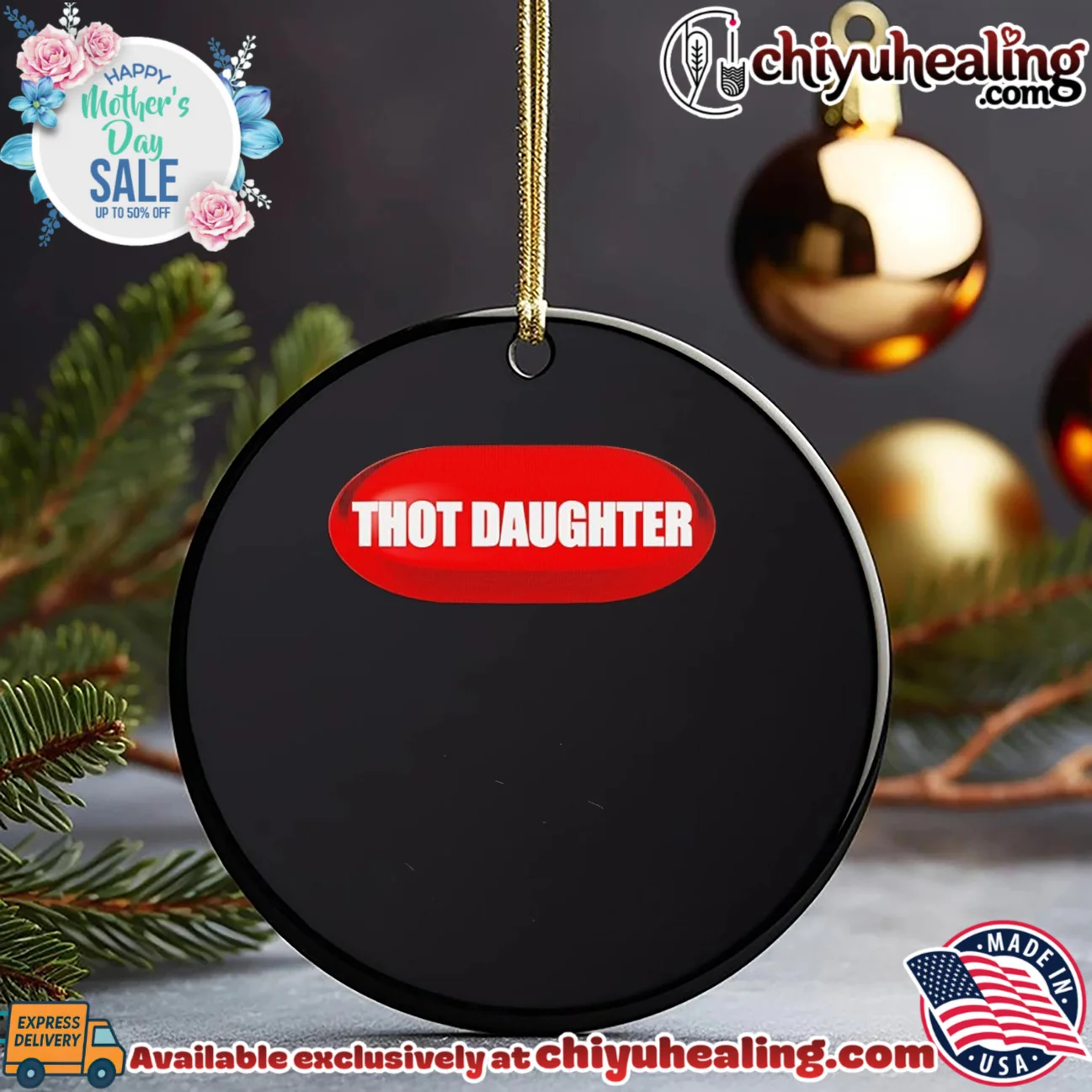 Thot daughter funny humor shirt & hoodie Thot daughter funny humor