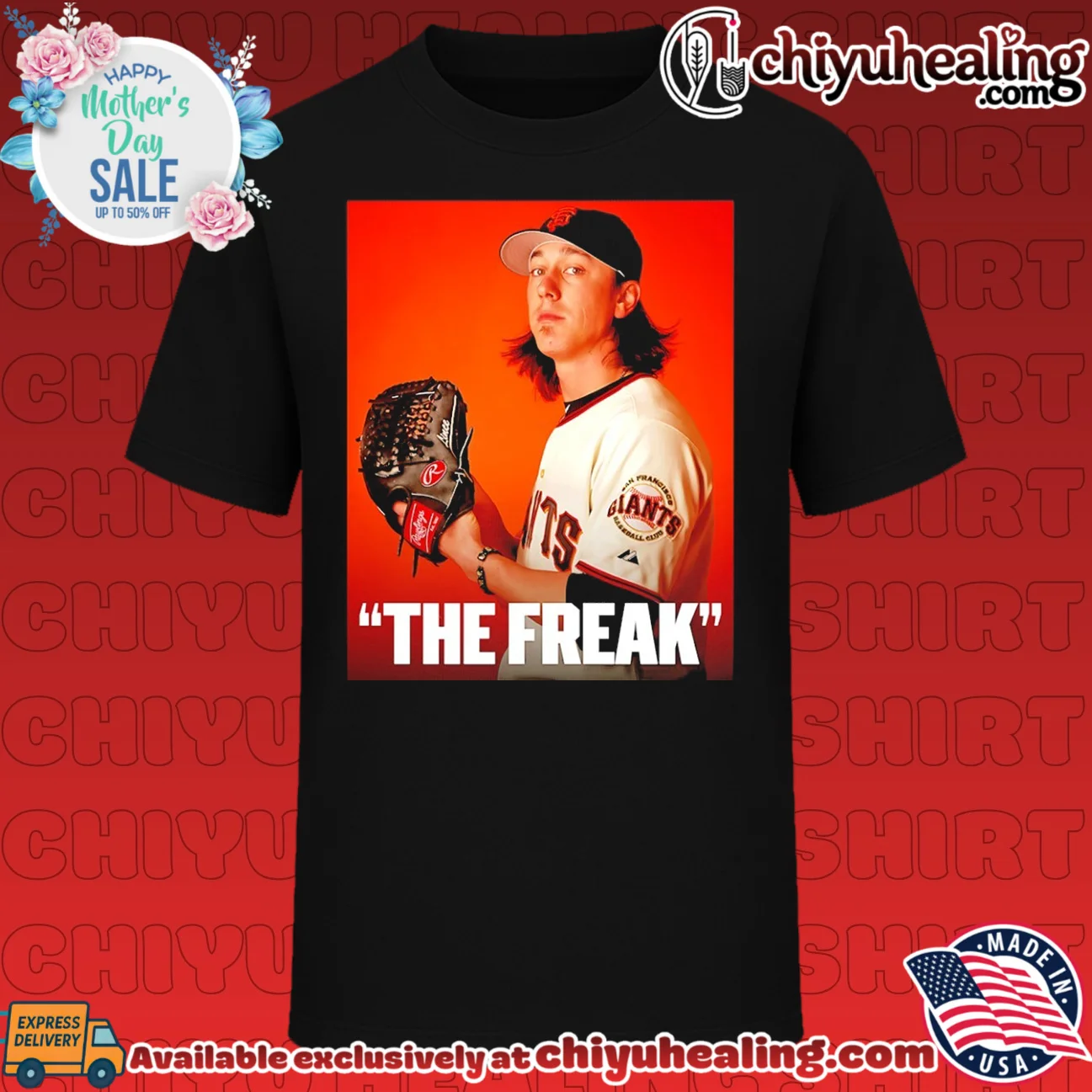 Tim Lincecum The Freak San Francisco Giants shirt & hoodie