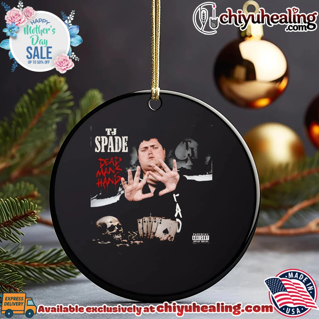 Tj Spade dead man's hand hip hop rapper shirt & hoodie Tj Spade dead man's hand hip hop rapper
