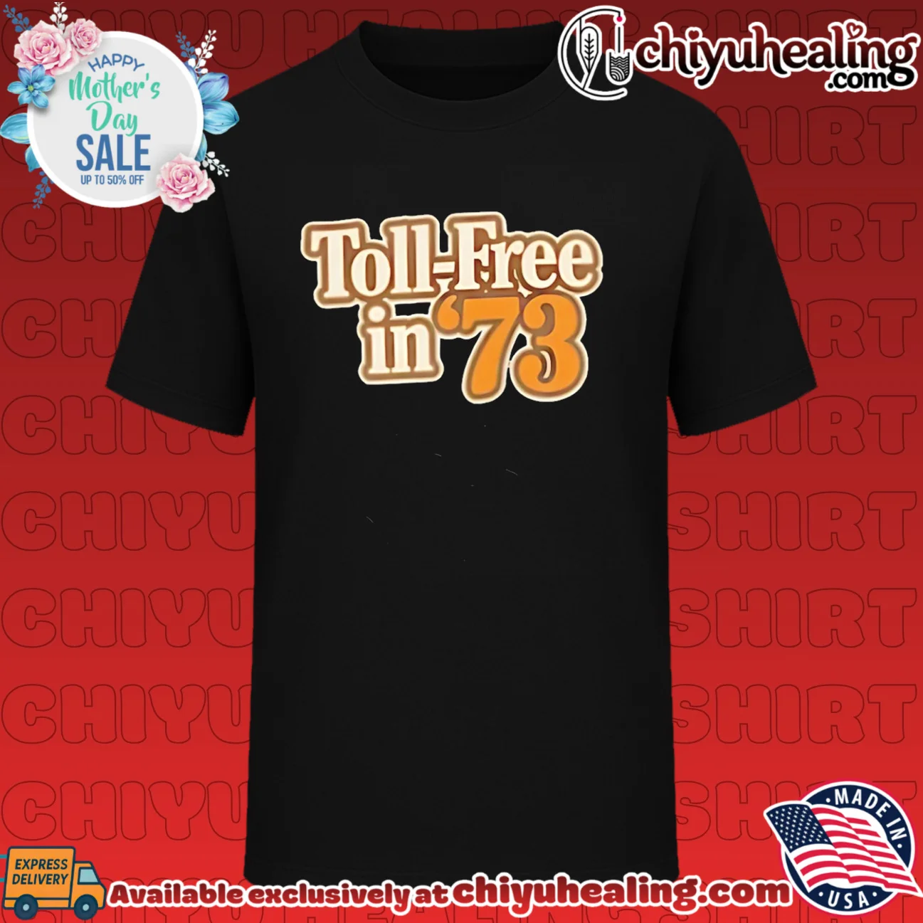 Toll-Free in '73 1973 telephone nostalgia shirt & hoodie