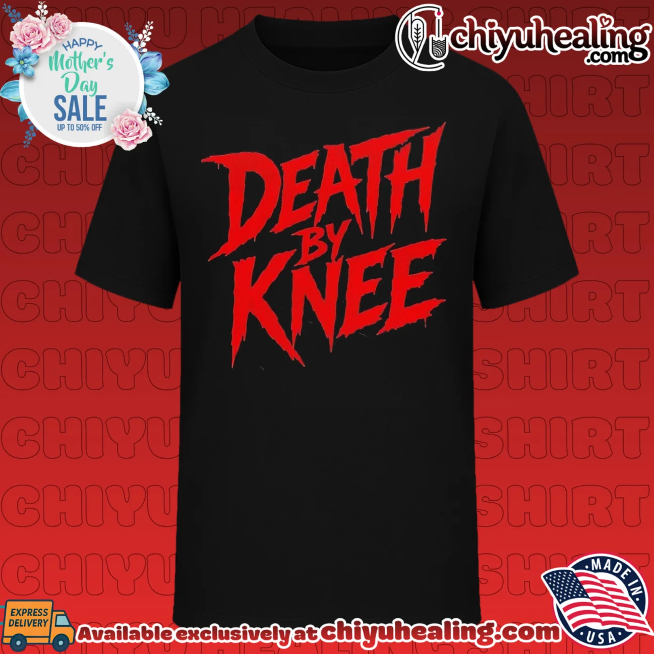 Tony Clash death by knee DBK shirt & hoodie